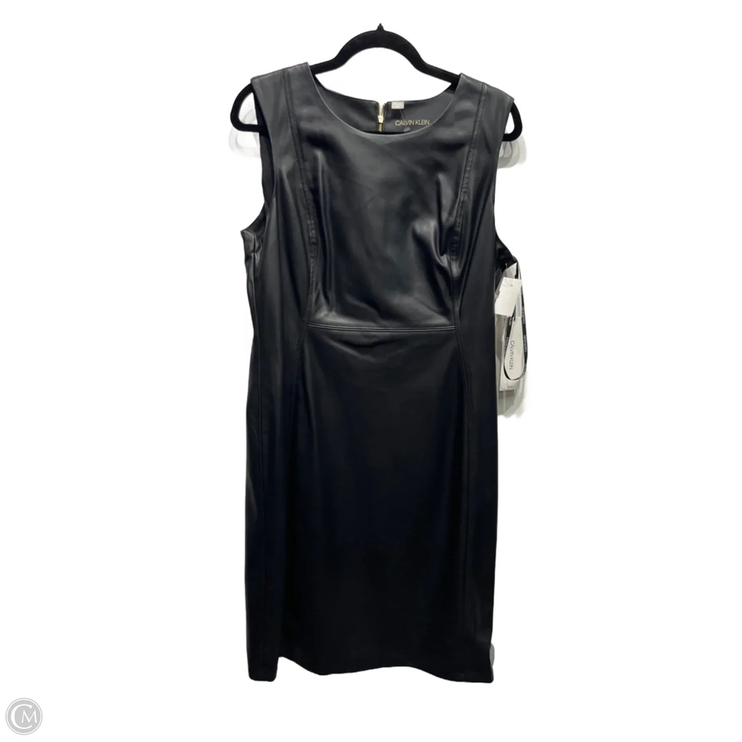 Dress Work By Calvin Klein In Black, Size: L