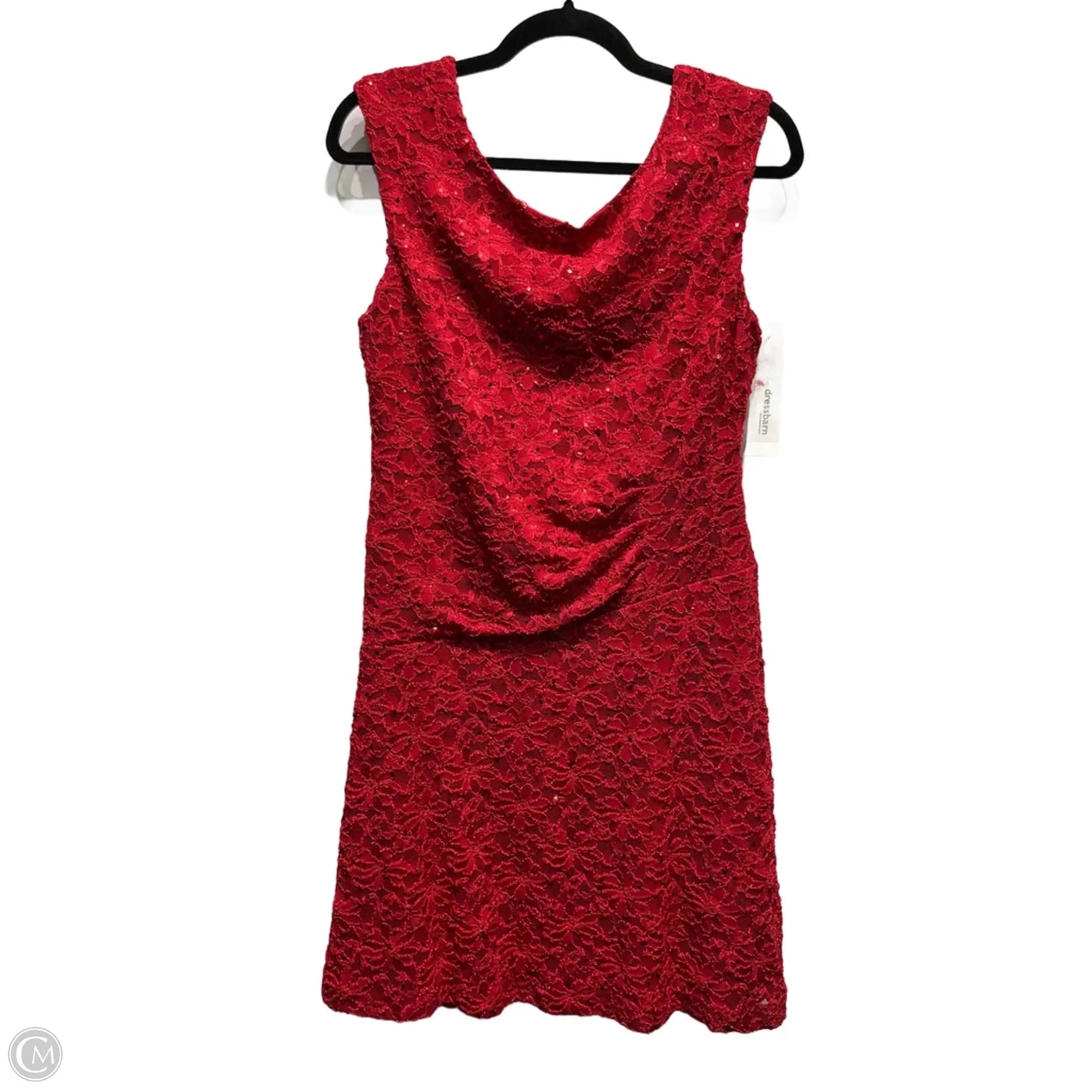 Dress Party Short By Dressbarn In Red, Size: L