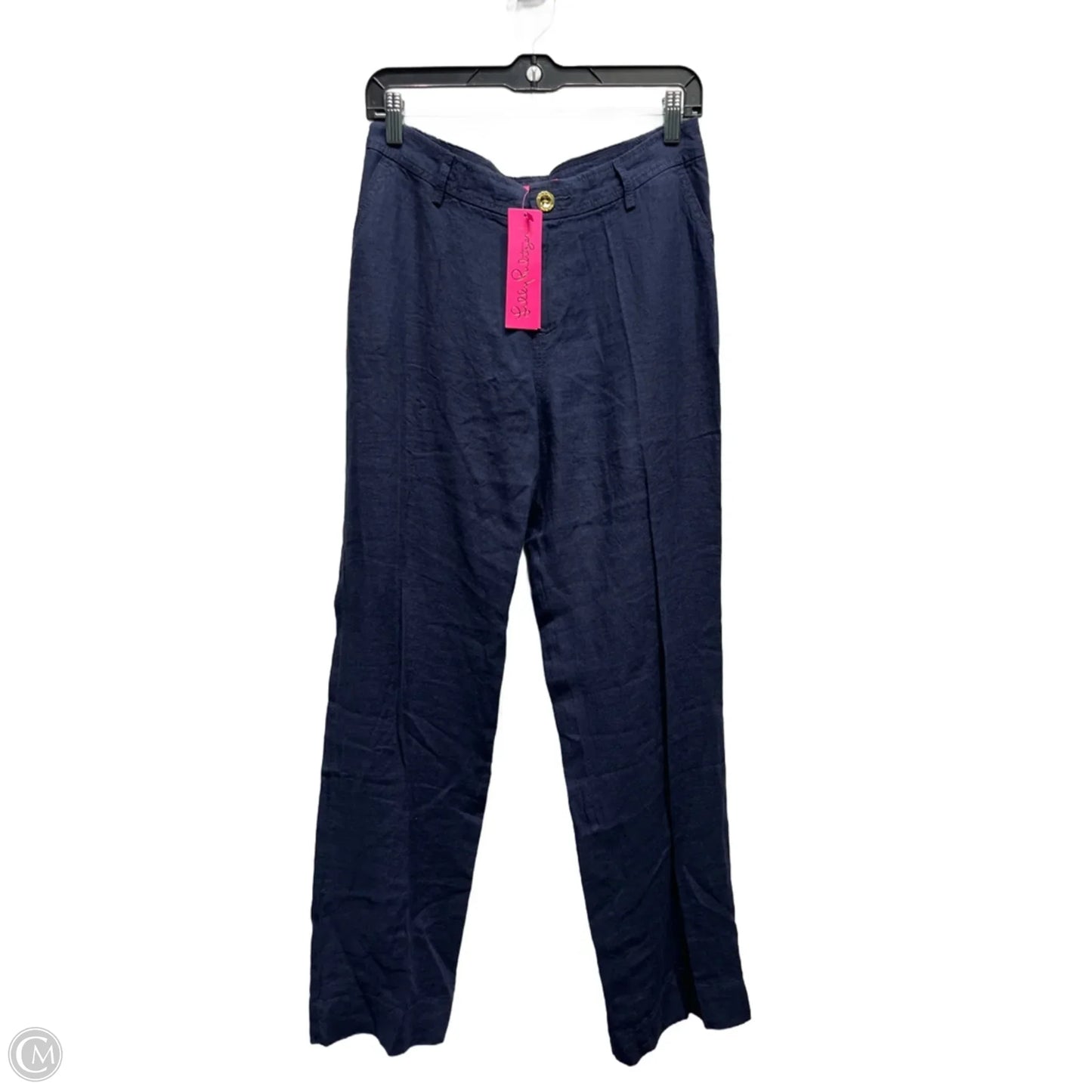 Pants Designer By Lilly Pulitzer In Navy, Size: 4