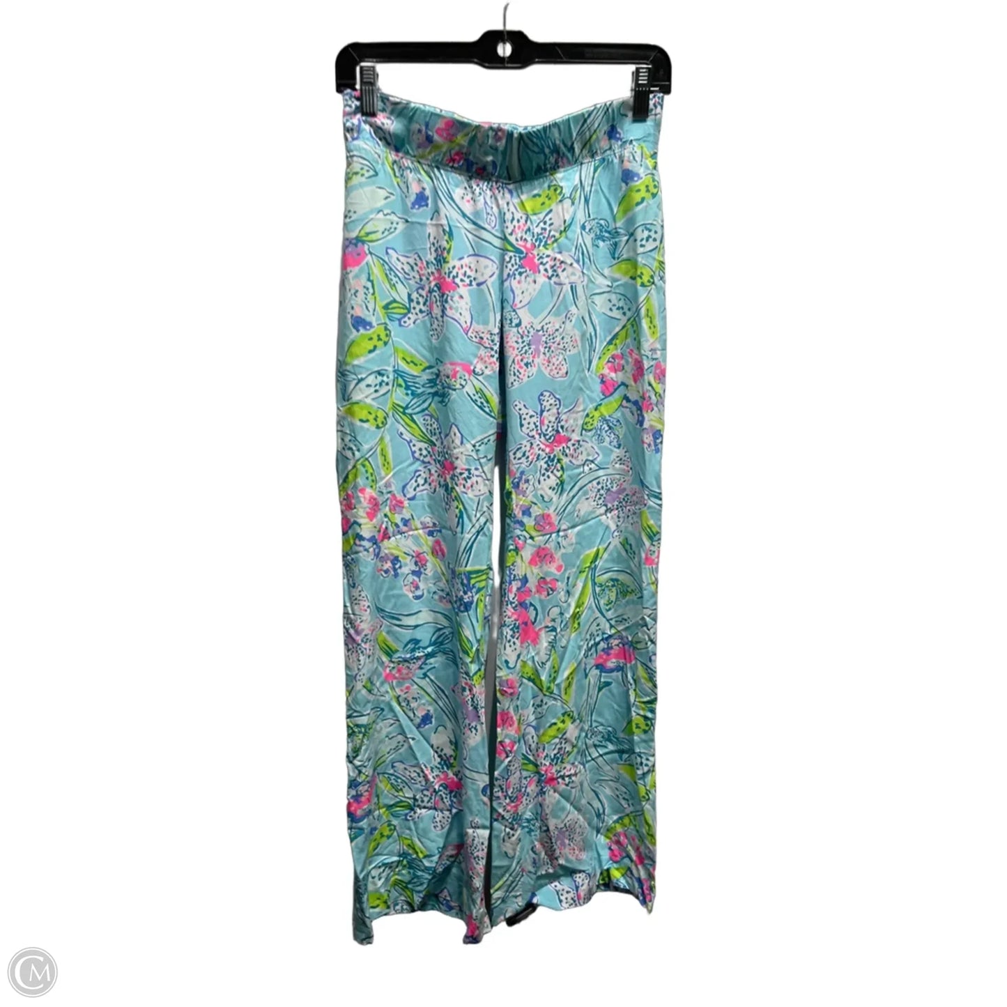 Pants Designer By Lilly Pulitzer In Blue & Pink, Size: Xs
