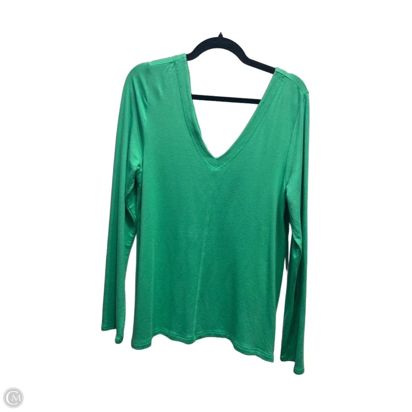 Top Long Sleeve Designer By Lilly Pulitzer In Green, Size: L