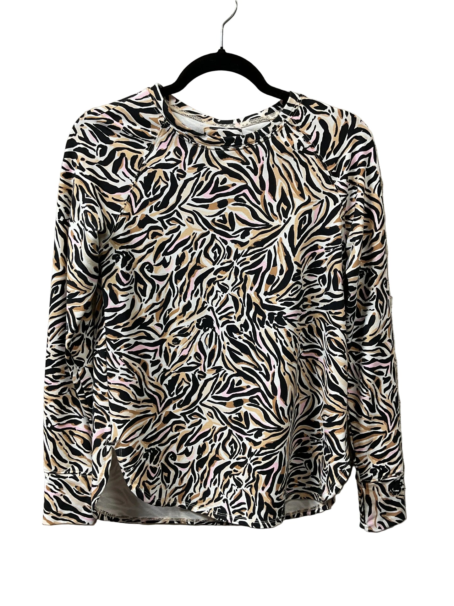 Top Ls Designer By Lilly Pulitzer In Black & Tan, Size:Xs