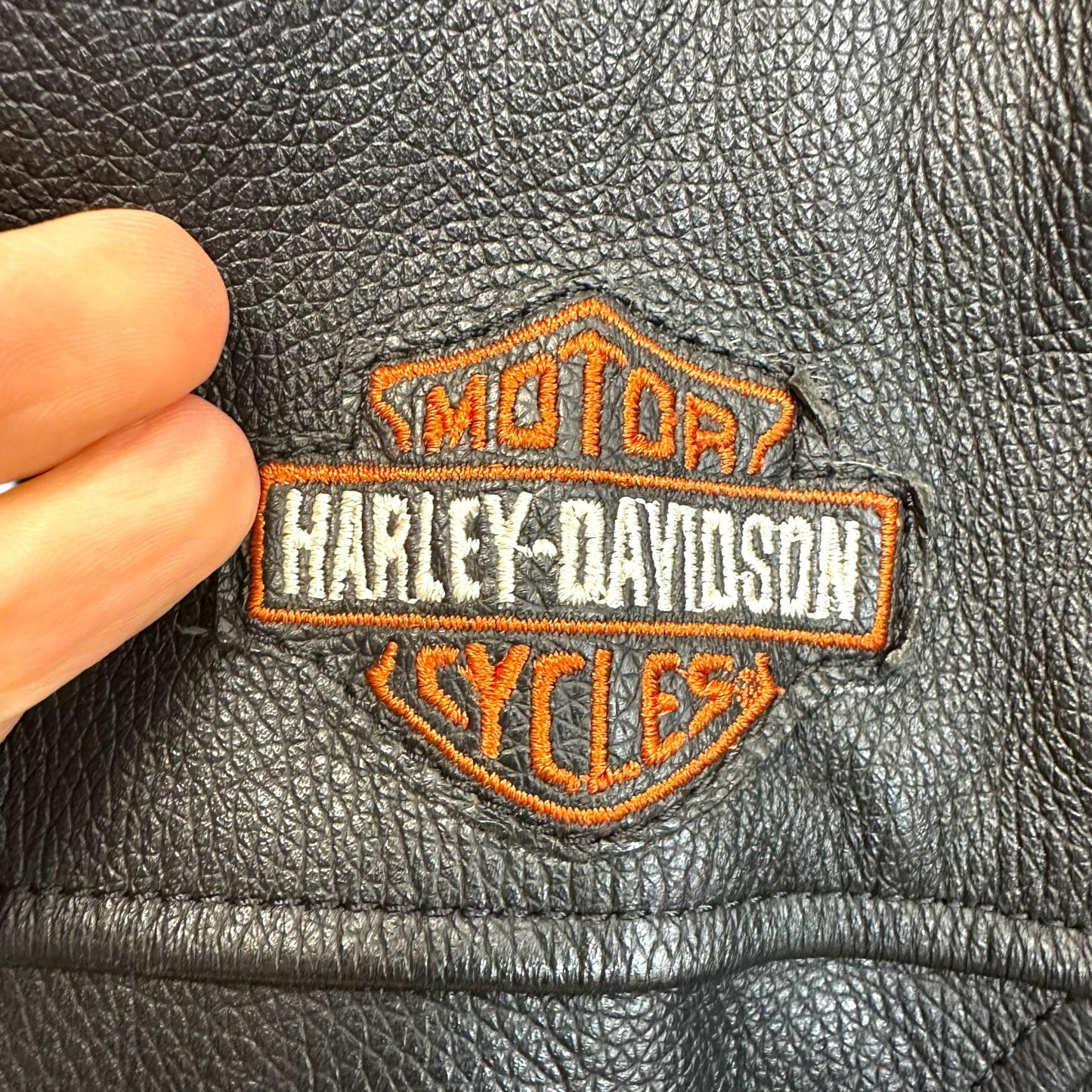 Coat Leather By Harley Davidson In Black, Size: Xl