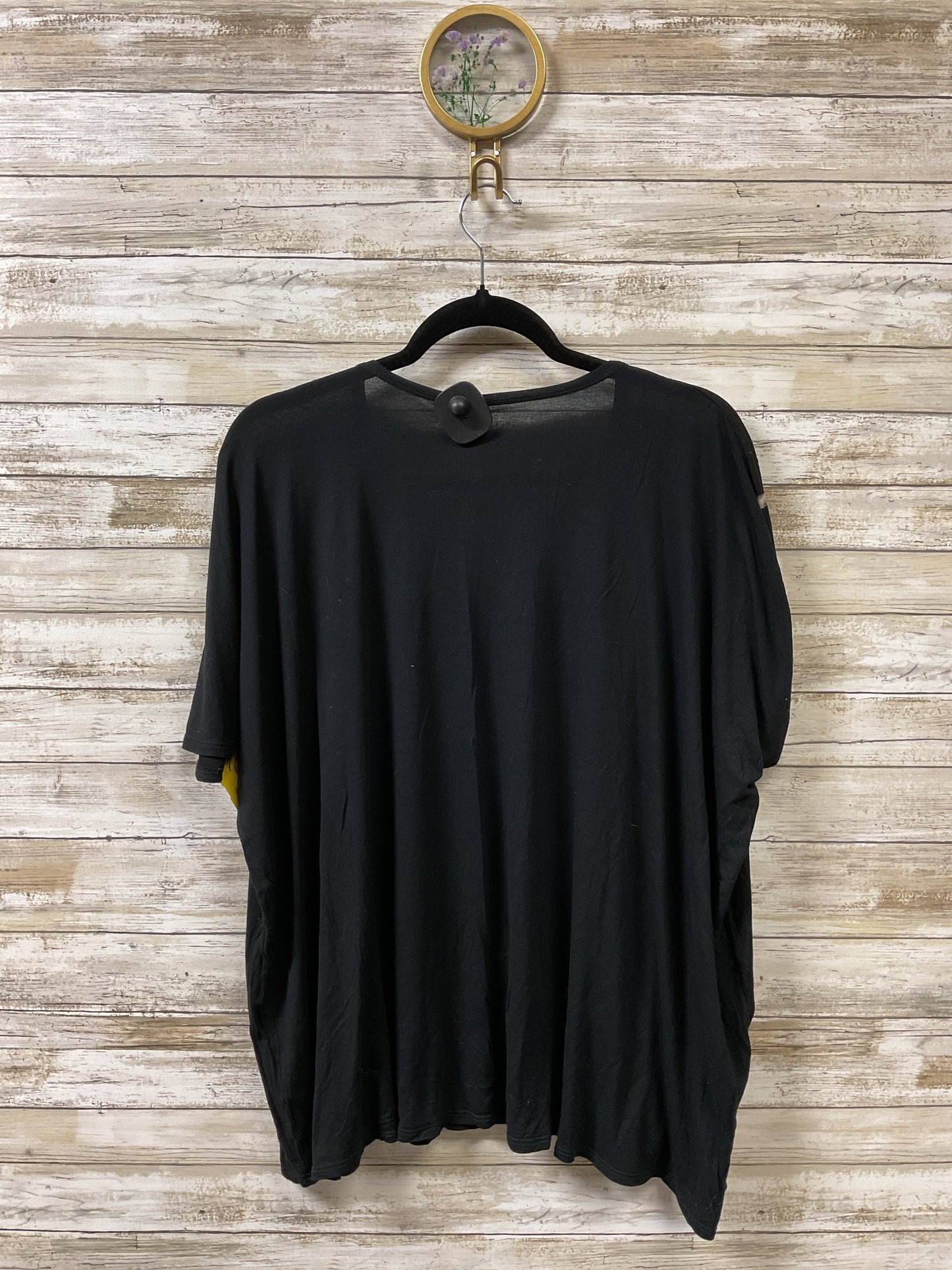 Top Ss Designer By All Saints In Black & Pink, Size:S