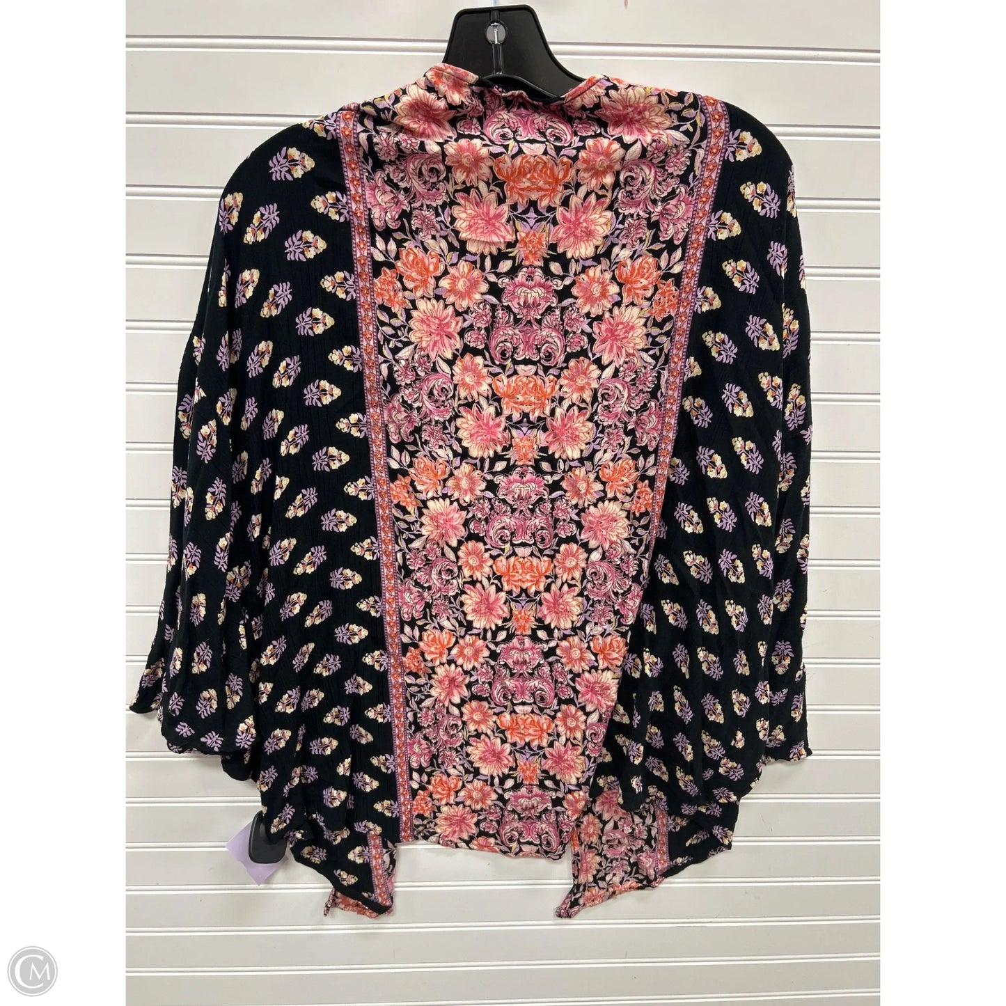 Kimono By Angie In Black & Pink, Size: S