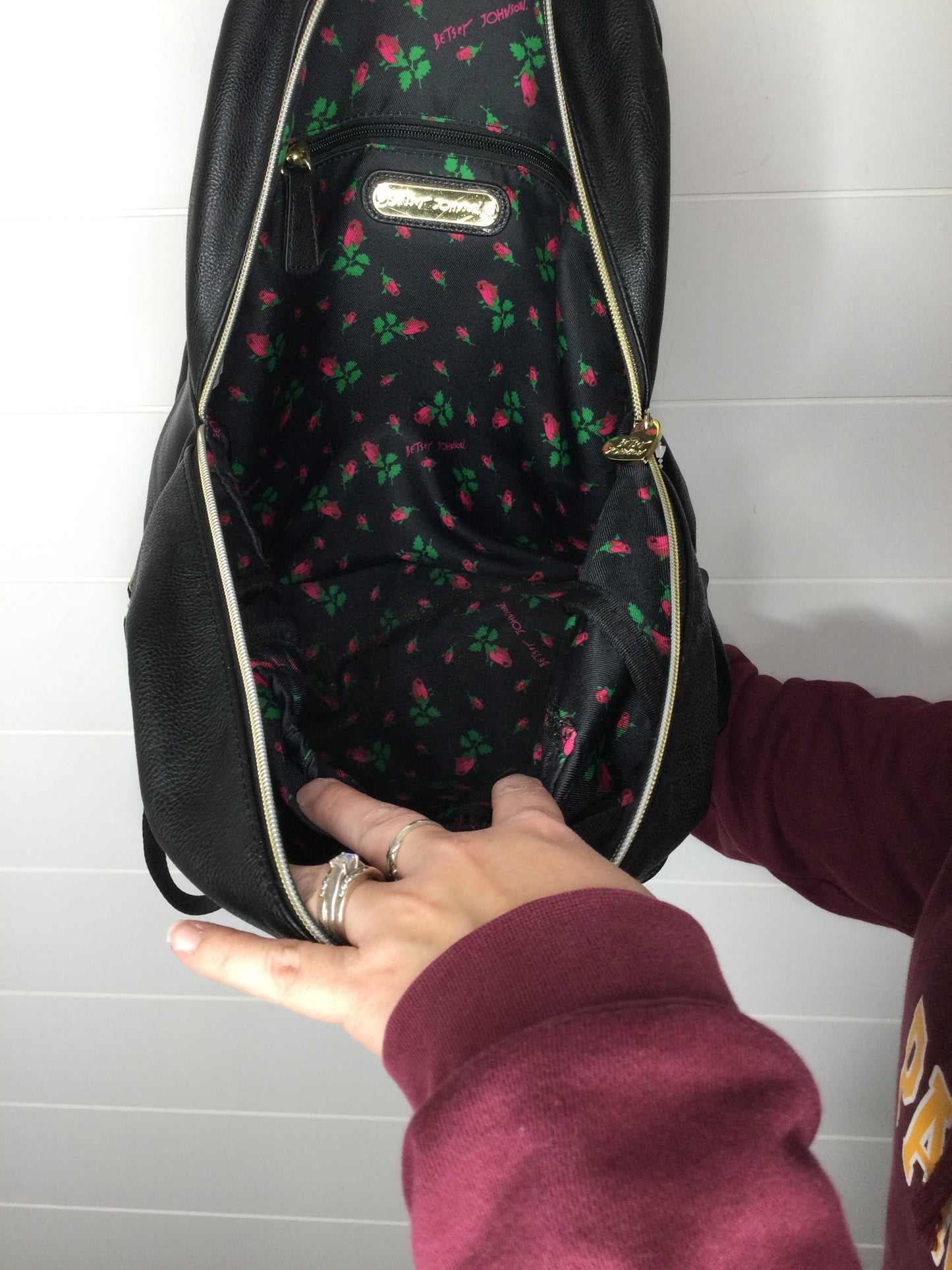 Backpack By Betsey Johnson Size: Large