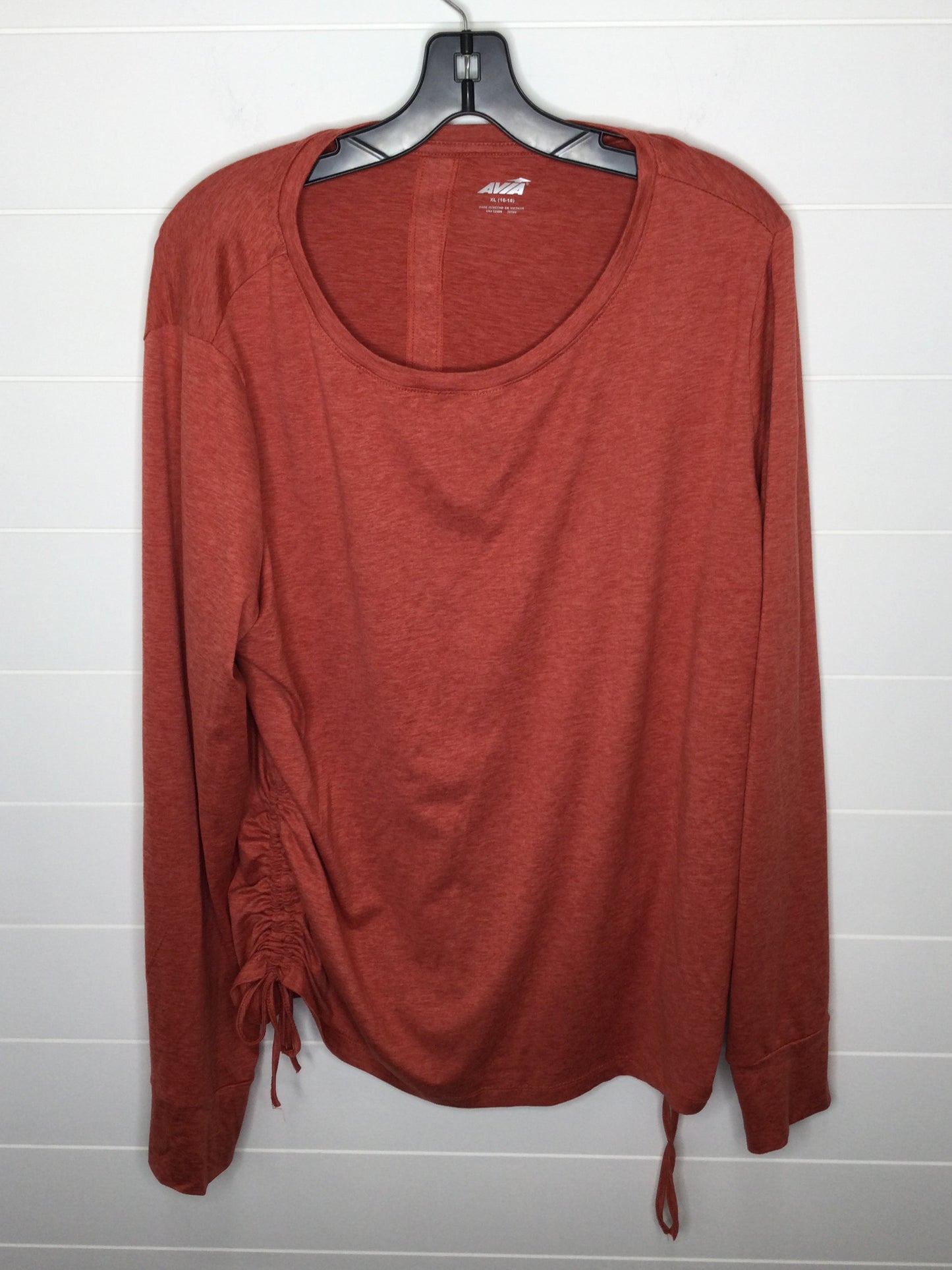 Athletic Top Long Sleeve Crewneck By Avia Size: Xl