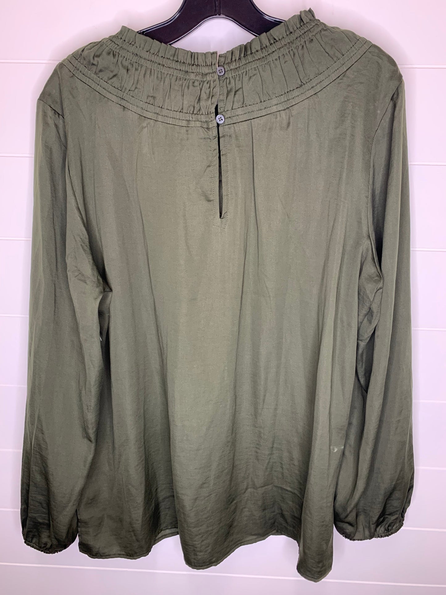 Top Long Sleeve By Loft Size: 2x