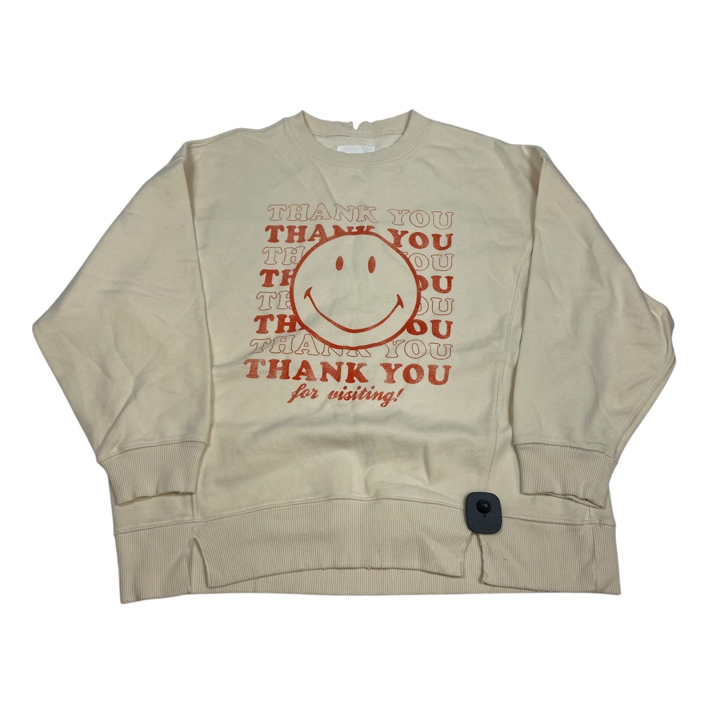 Sweatshirt Crewneck By Aerie In Cream, Size:S