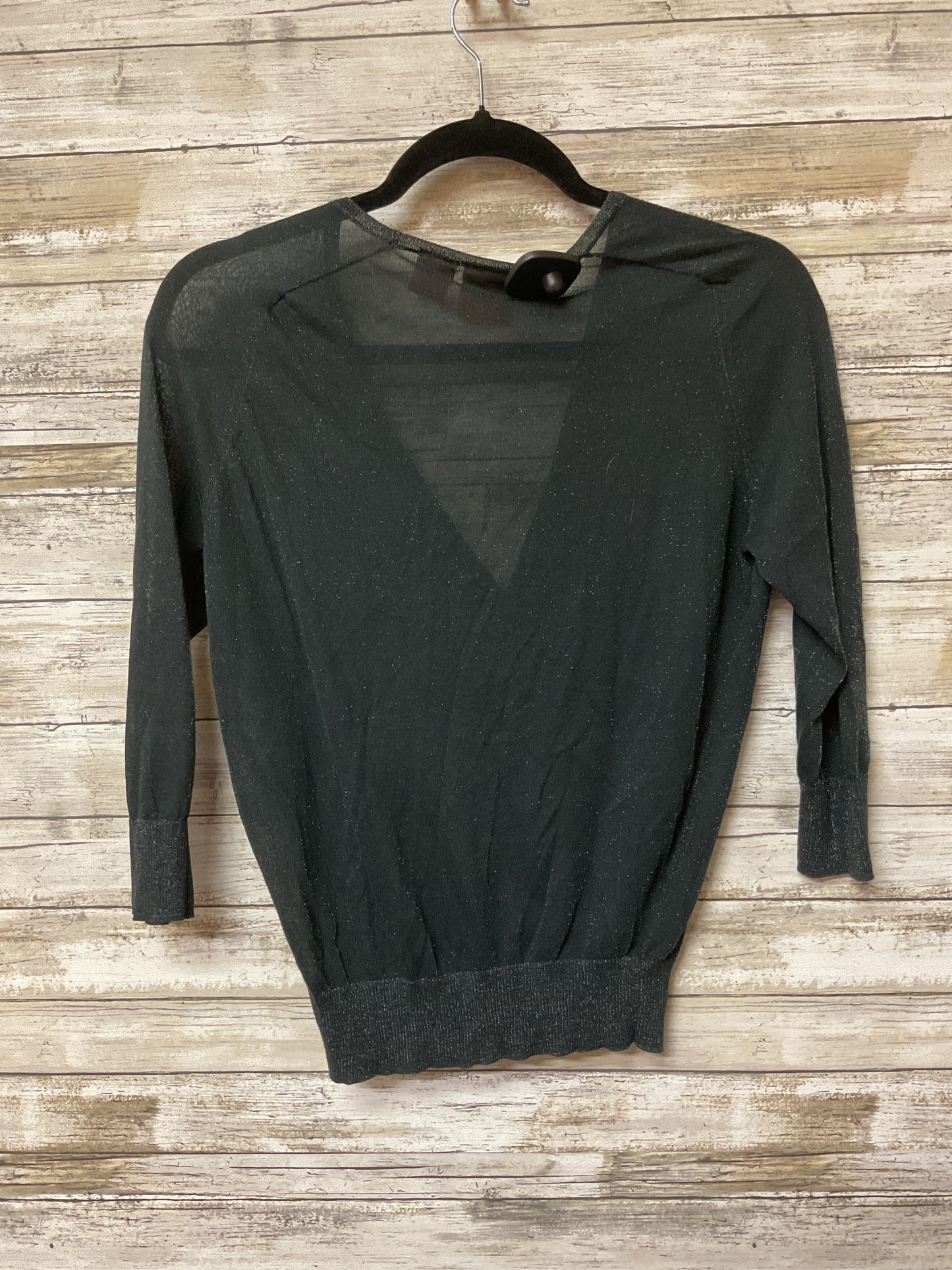 Sweater Cardigan Designer By Tory Burch In Grey, Size:Xs