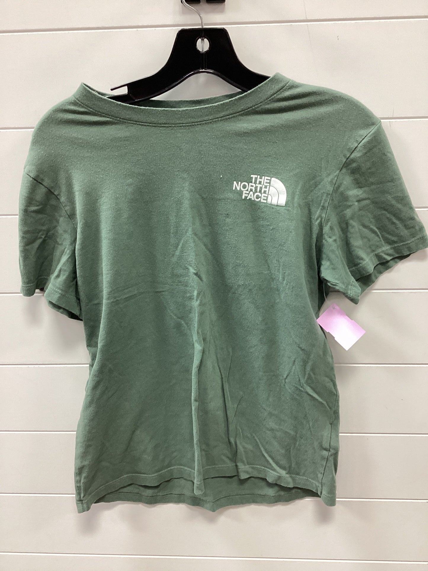 Athletic Top Ss By The North Face In Green, Size:S