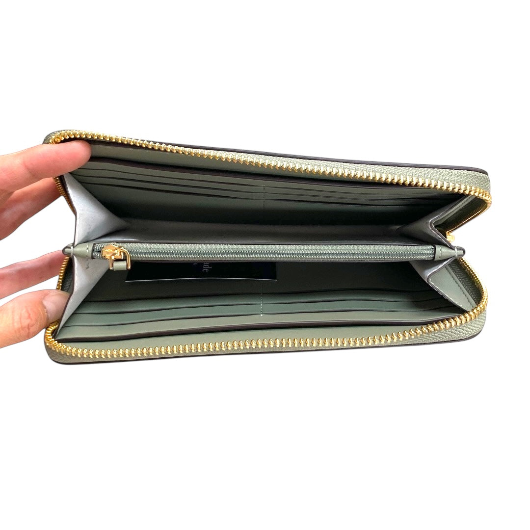 Wallet Designer By Kate Spade In Green, Size:Large