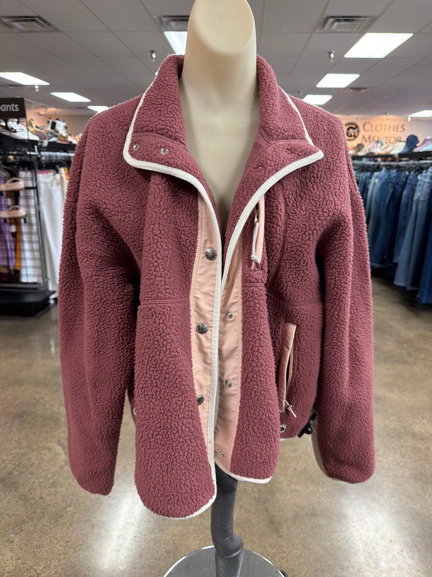 Athletic Fleece By The North Face In Pink, Size:M