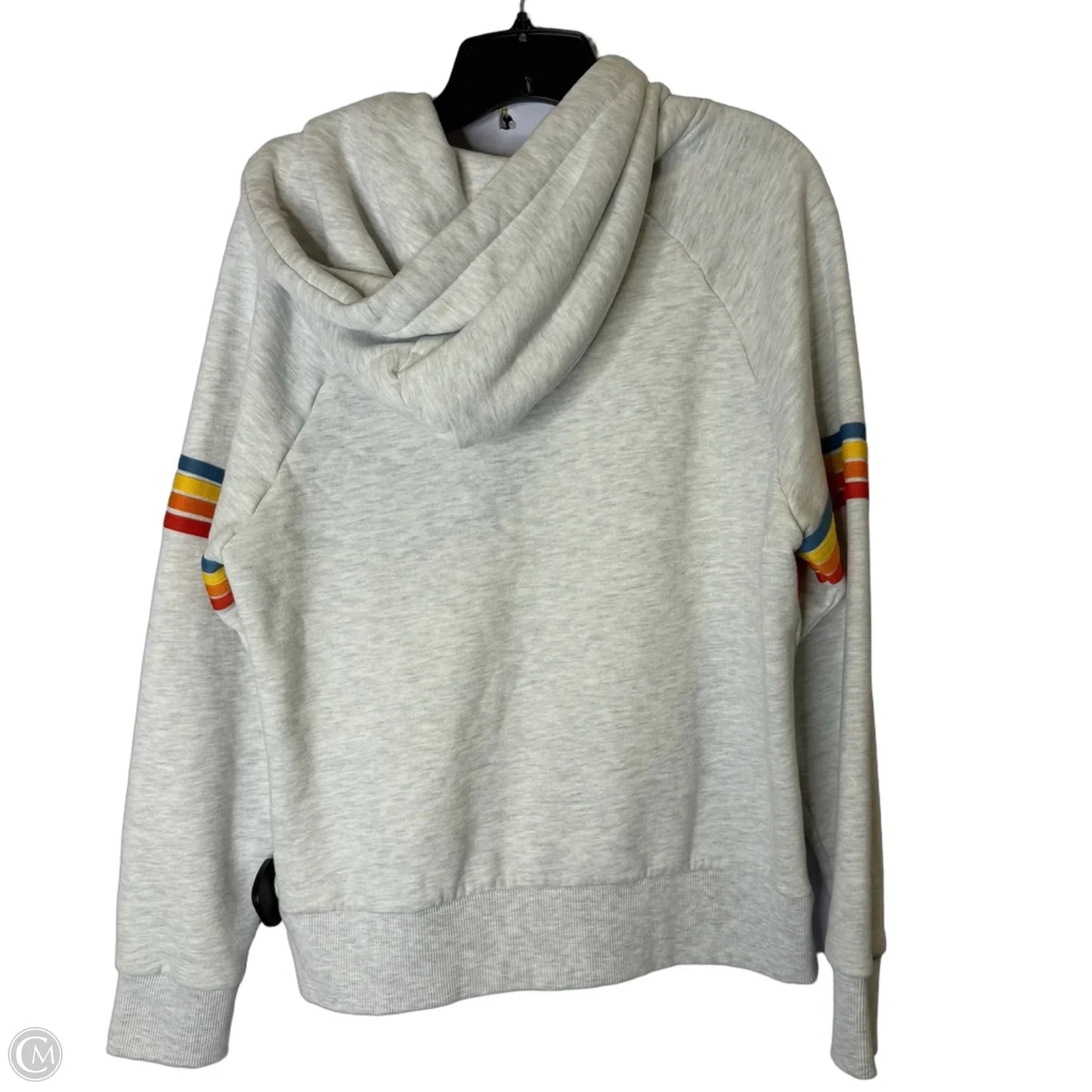 Sweatshirt Hoodie By Cmc In Grey, Size: 10
