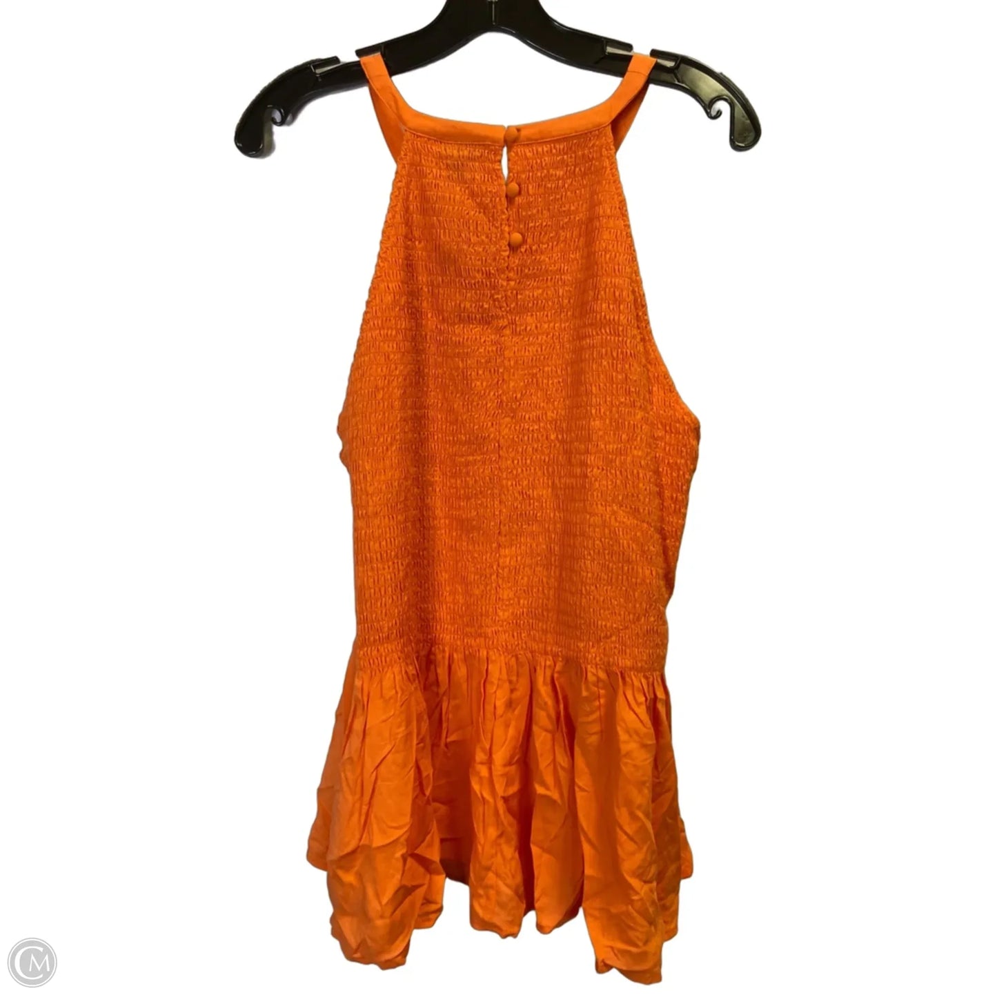 Top Sleeveless By Torrid In Orange, Size: 1x