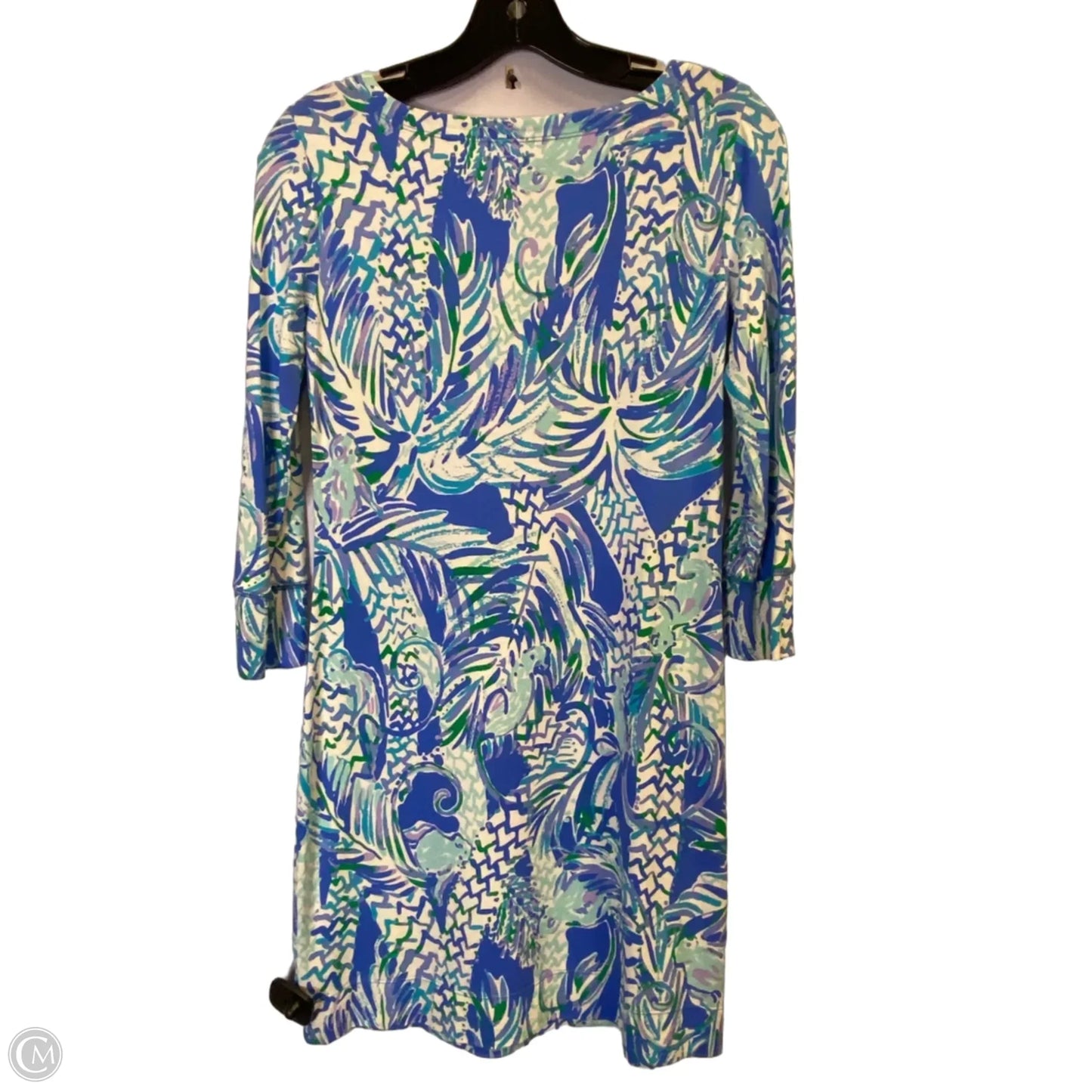 Dress Casual Midi By Cmb In Blue, Size: Xs