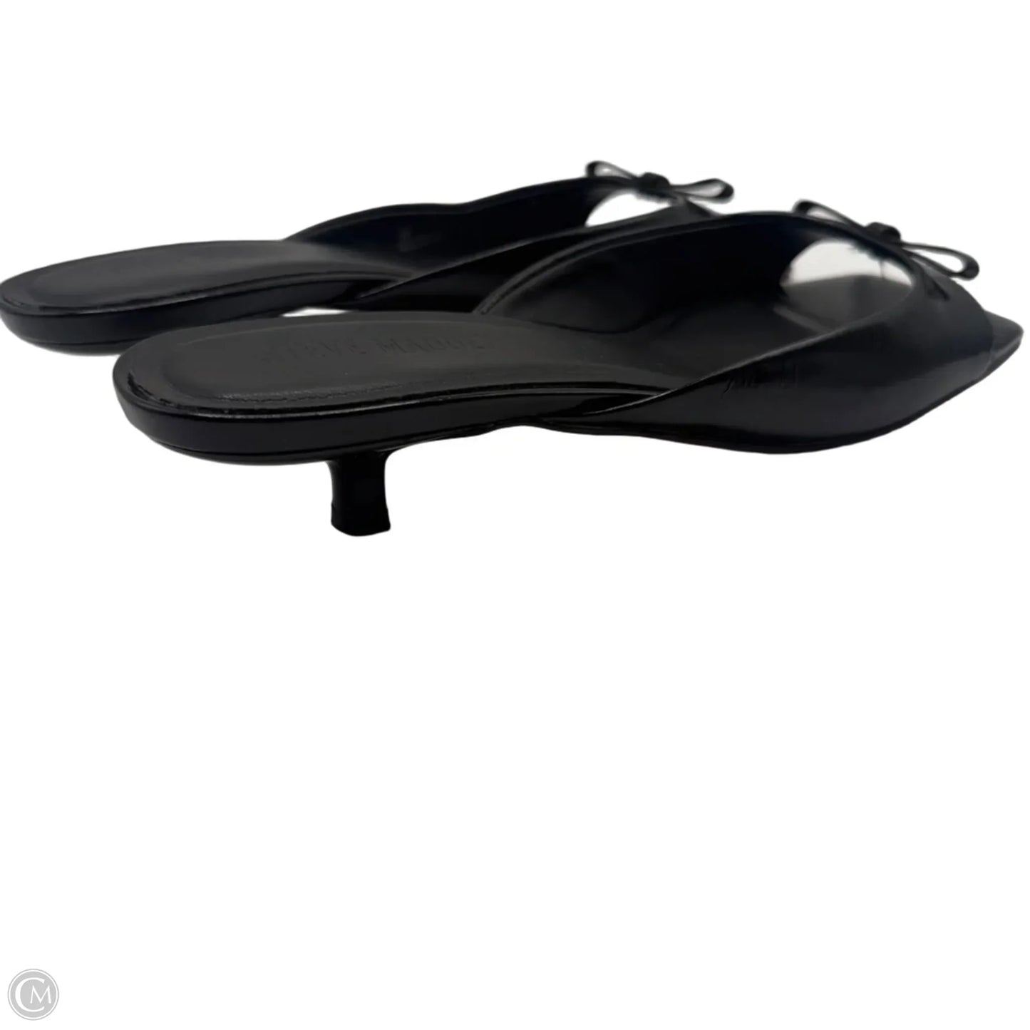 Shoes Heels Kitten By Steve Madden In Black, Size: 10