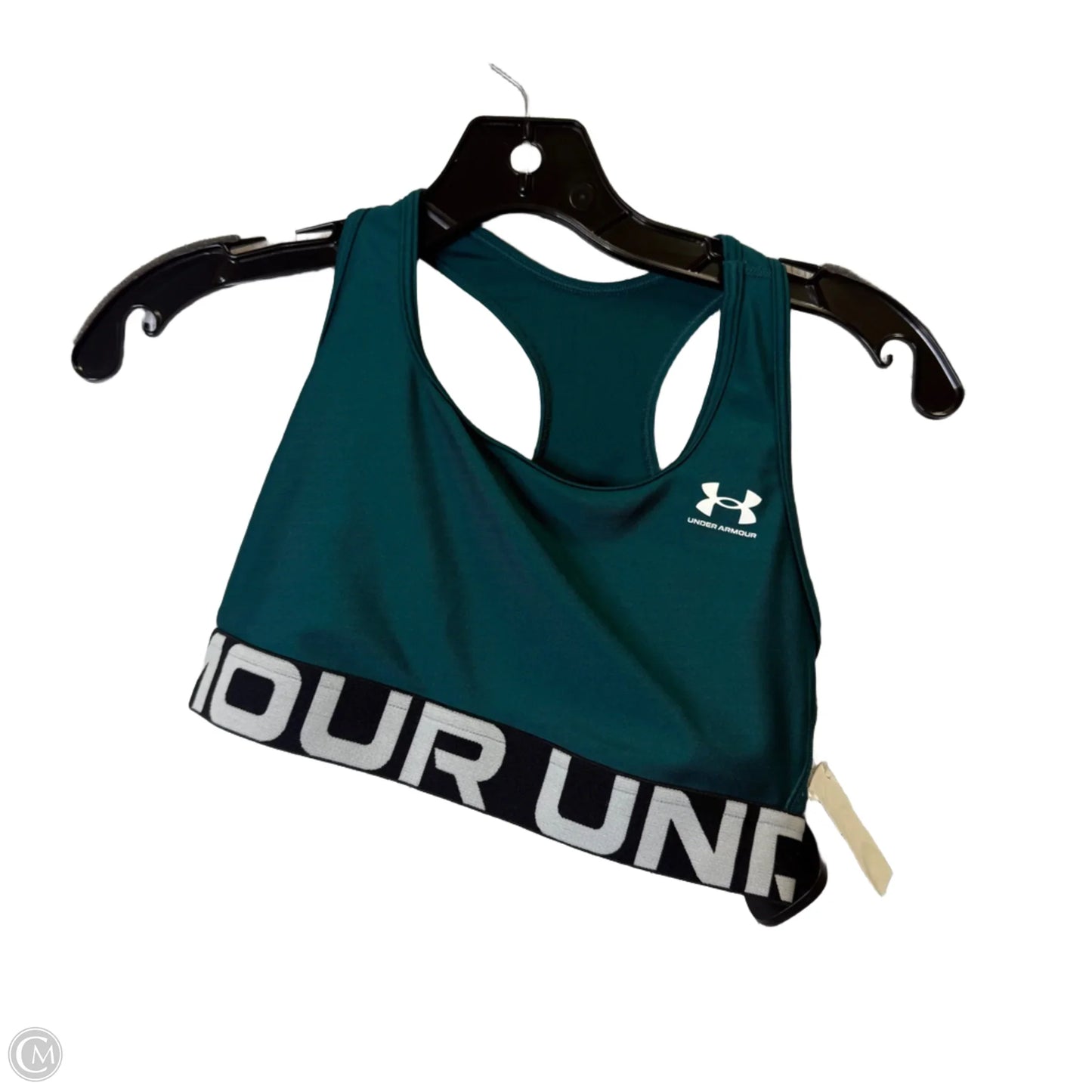 Athletic Bra By Under Armour In Green, Size: M