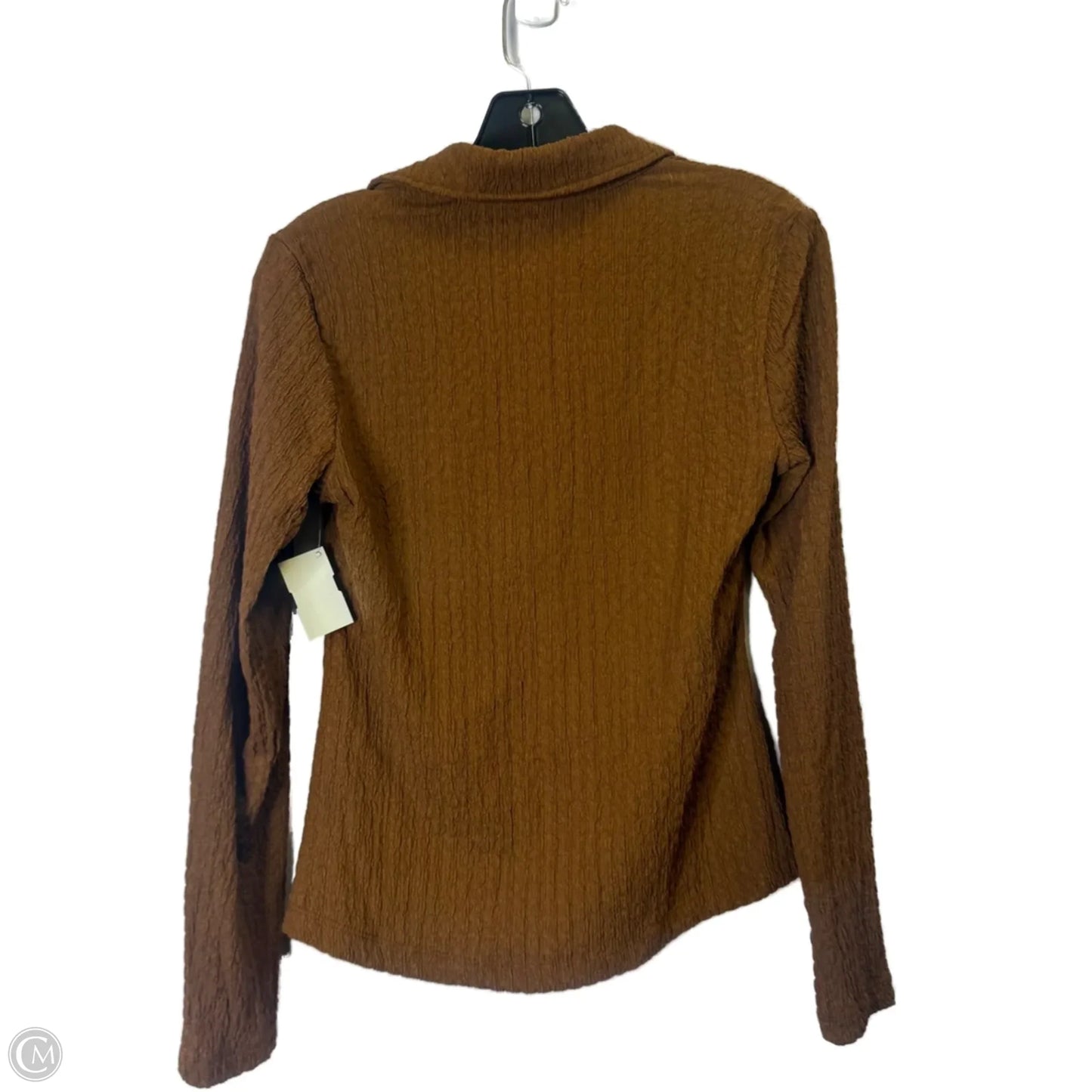 Top Long Sleeve By Sanctuary In Brown, Size: S