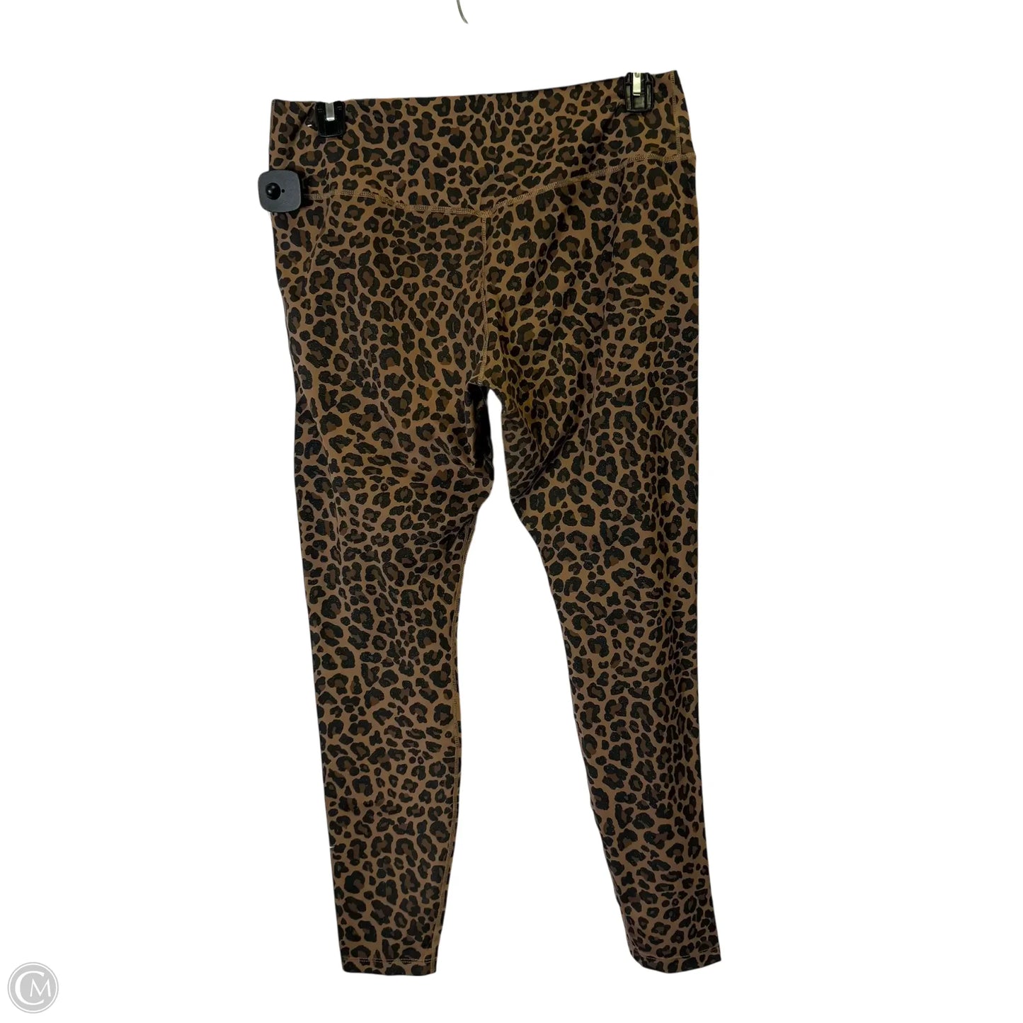 Athletic Leggings By Nike Apparel In Animal Print, Size: Xl