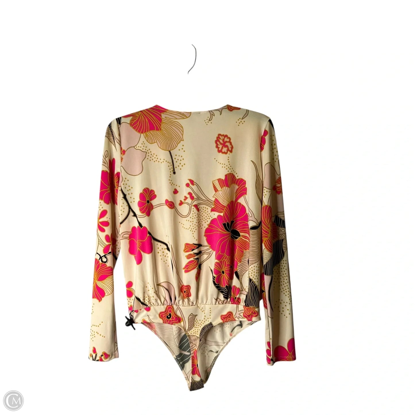 Bodysuit By Express In Floral Print, Size: M