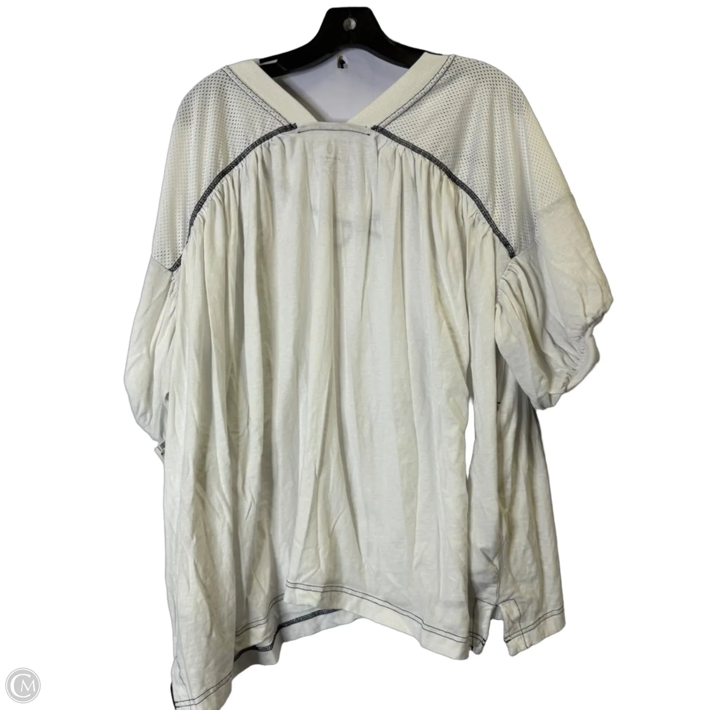 Athletic Top Short Sleeve By Free People In White, Size: S