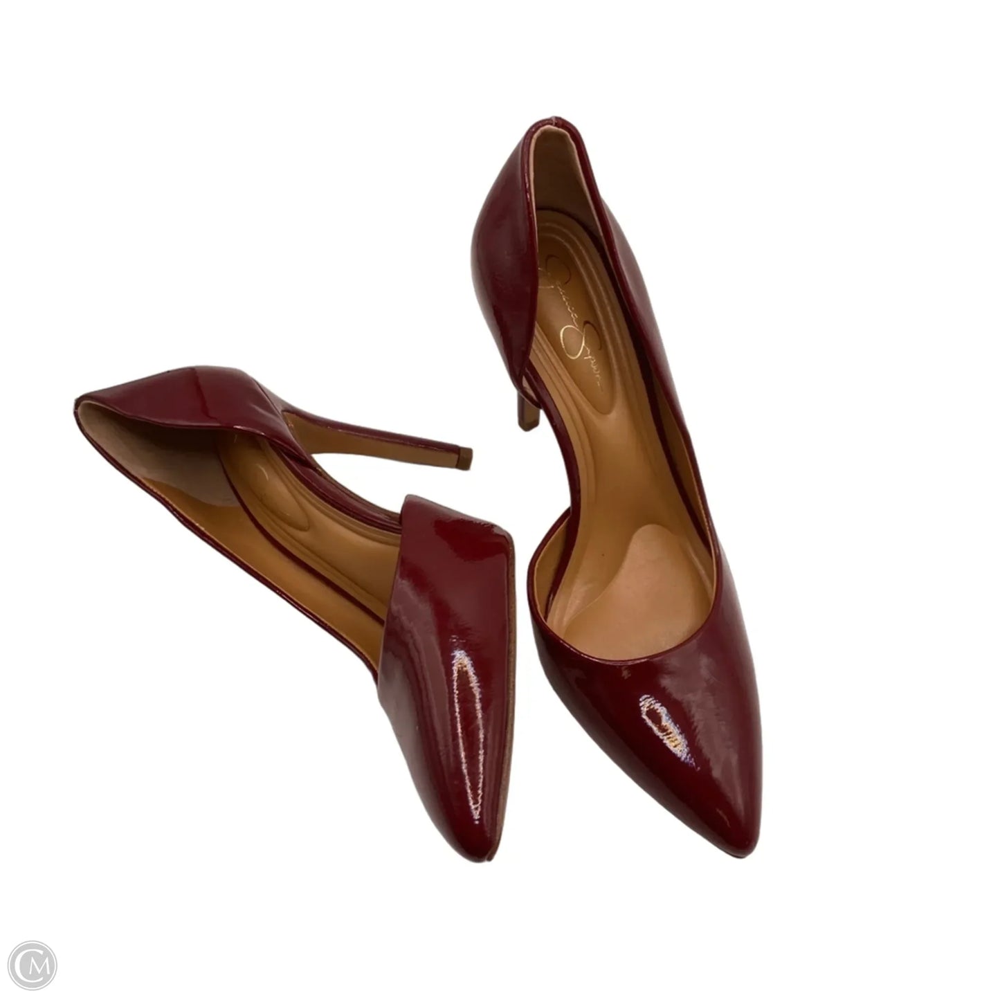 Shoes Heels Stiletto By Jessica Simpson In Red, Size: 7.5