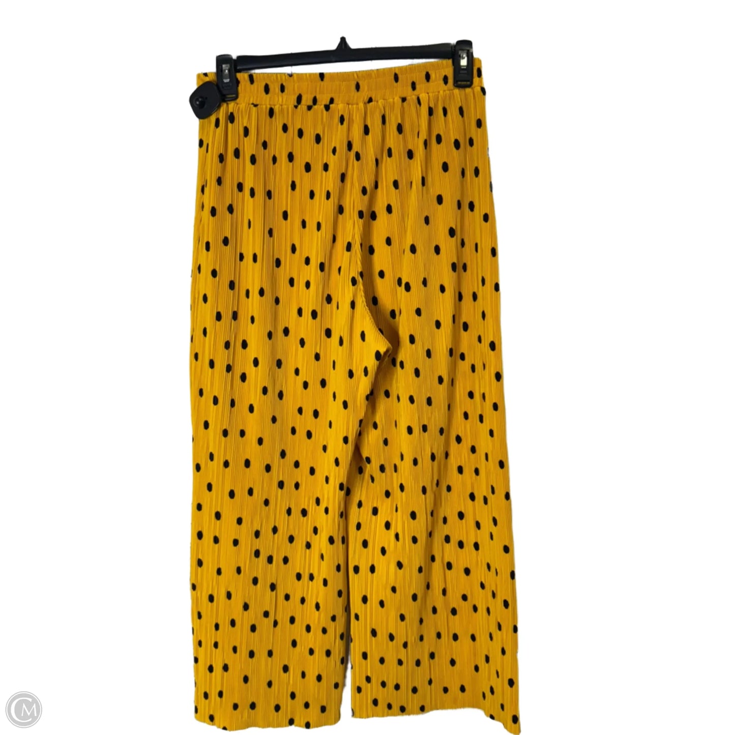 Pants Wide Leg By Top Shop In Yellow, Size: 10