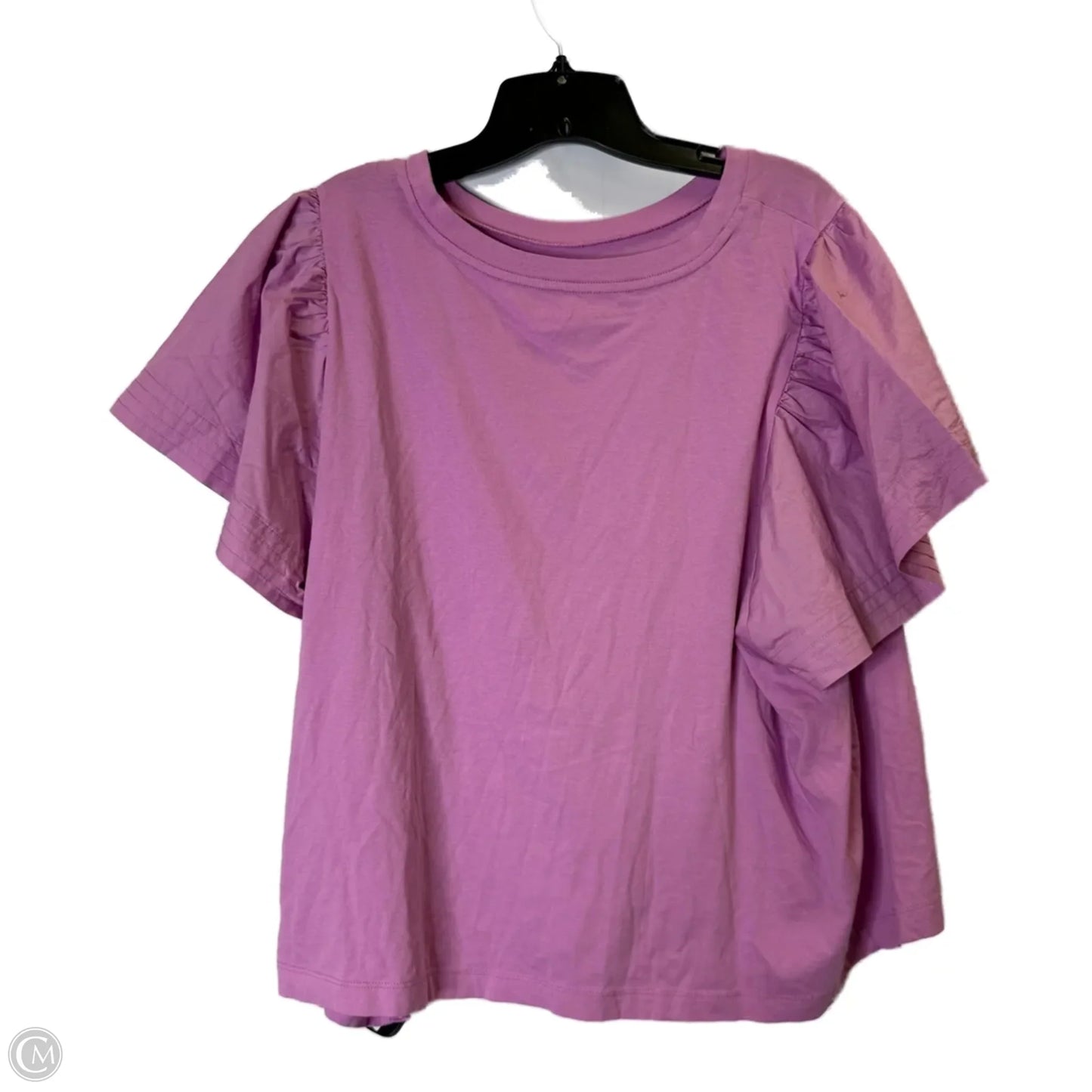 Top Short Sleeve By Old Navy In Purple, Size: 3x