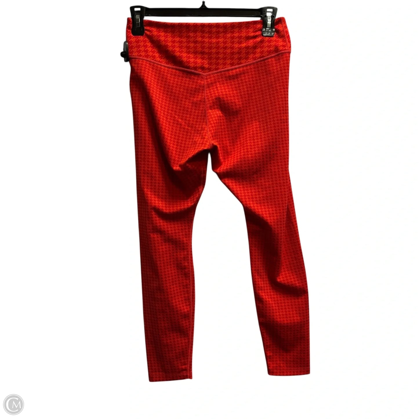 Athletic Leggings By Nike Apparel In Red, Size: L