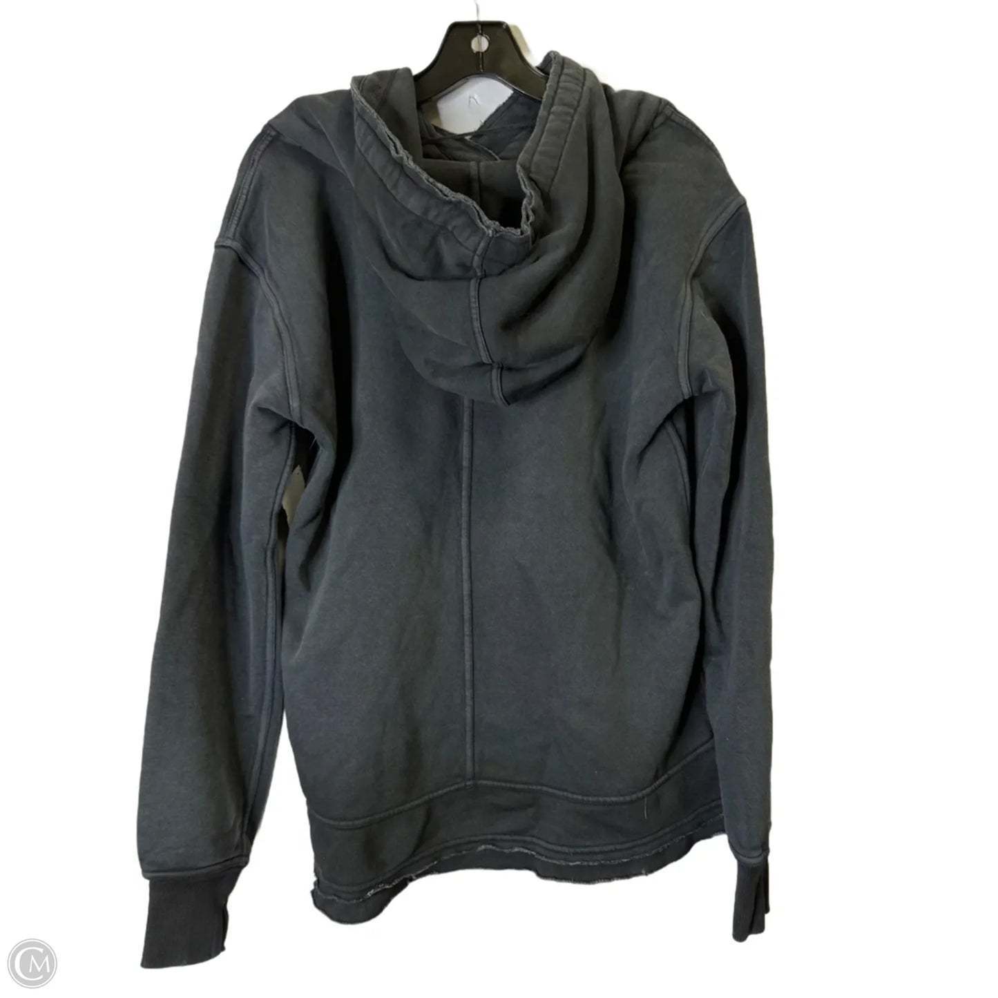 Sweatshirt Hoodie By We The Free In Grey, Size: S