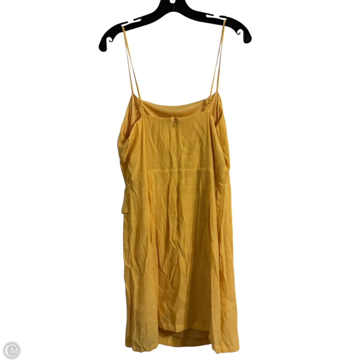 Dress Casual Short By Nine West Apparel In Yellow, Size: L