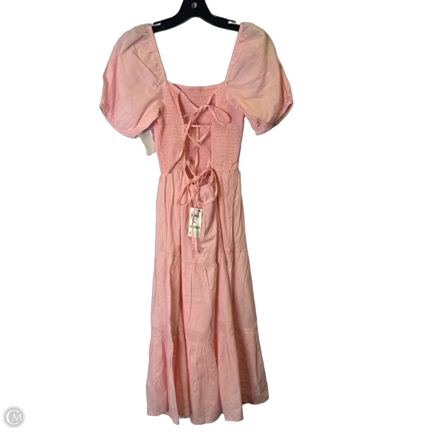 Dress Casual Midi By And Now This In Pink, Size: M