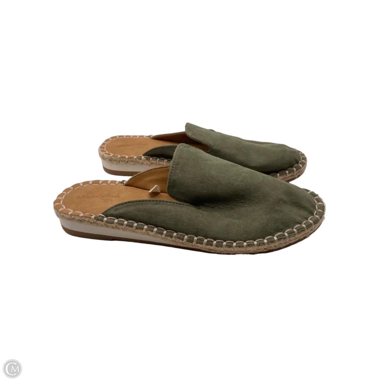 Shoes Flats By Universal Thread In Green, Size: 6.5