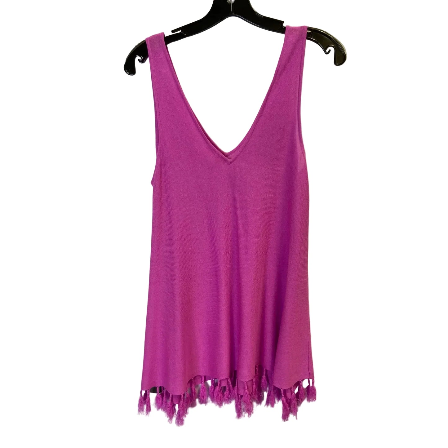 Top Sleeveless By Cma In Purple, Size: L