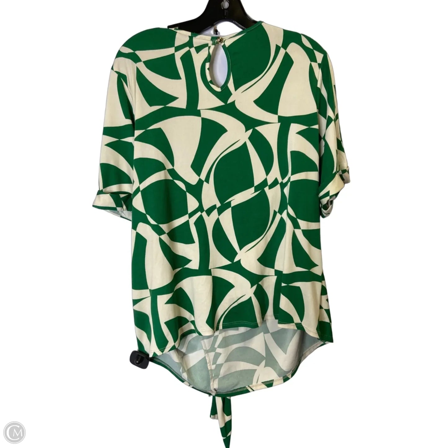 Top Short Sleeve By Clothes Mentor In Green, Size: Xl