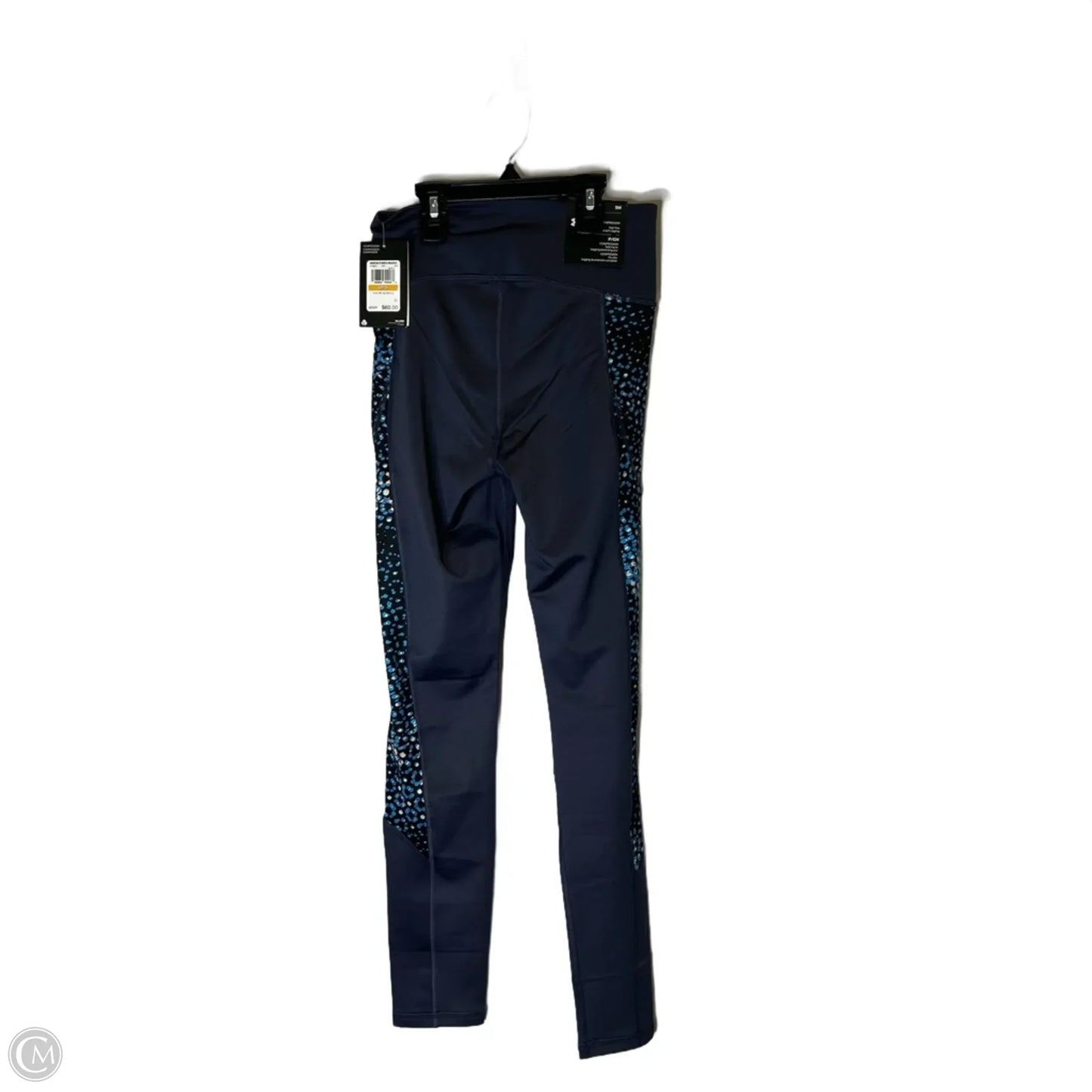 Athletic Leggings By Under Armour In Purple, Size: S