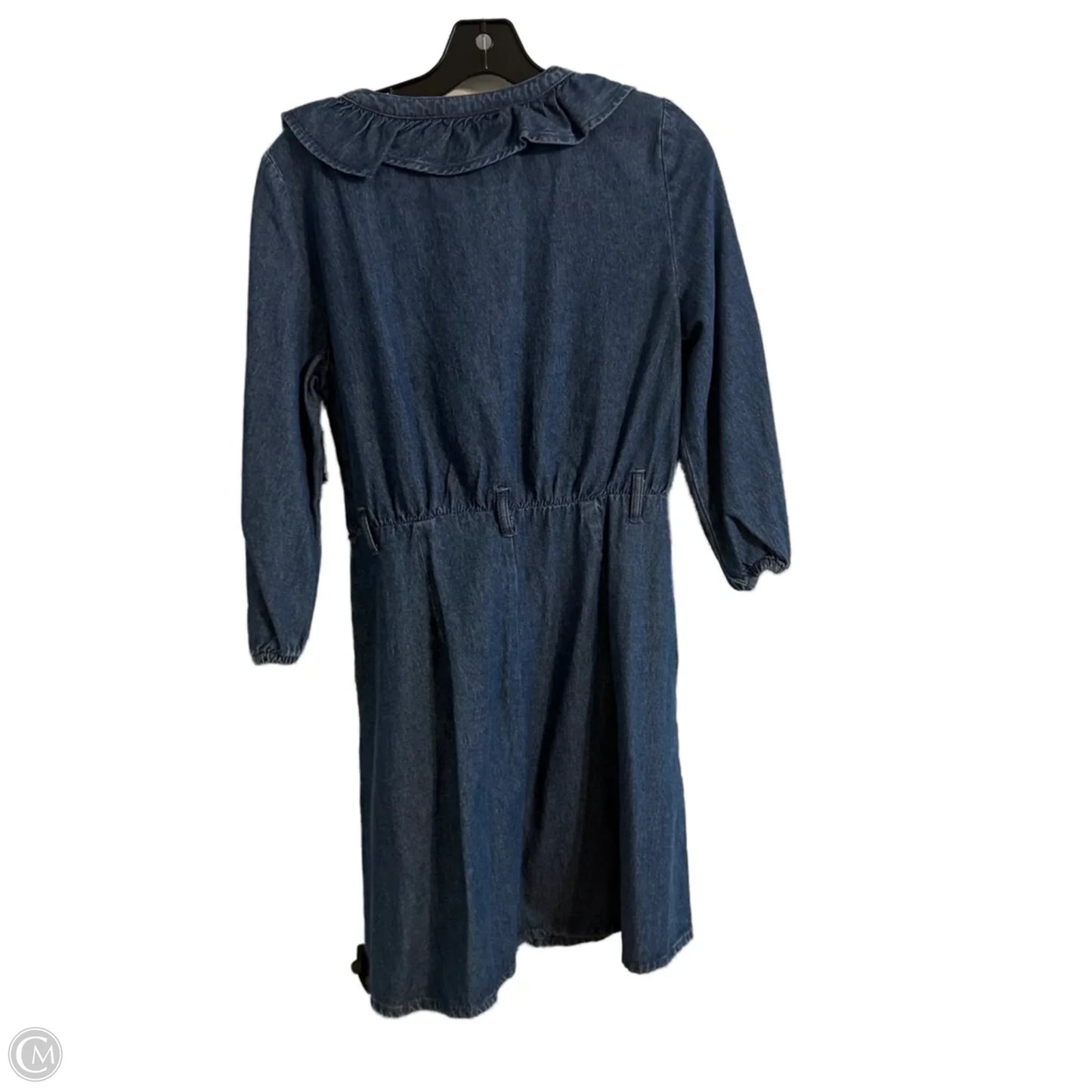 Dress Casual Short By Zara In Blue, Size: M