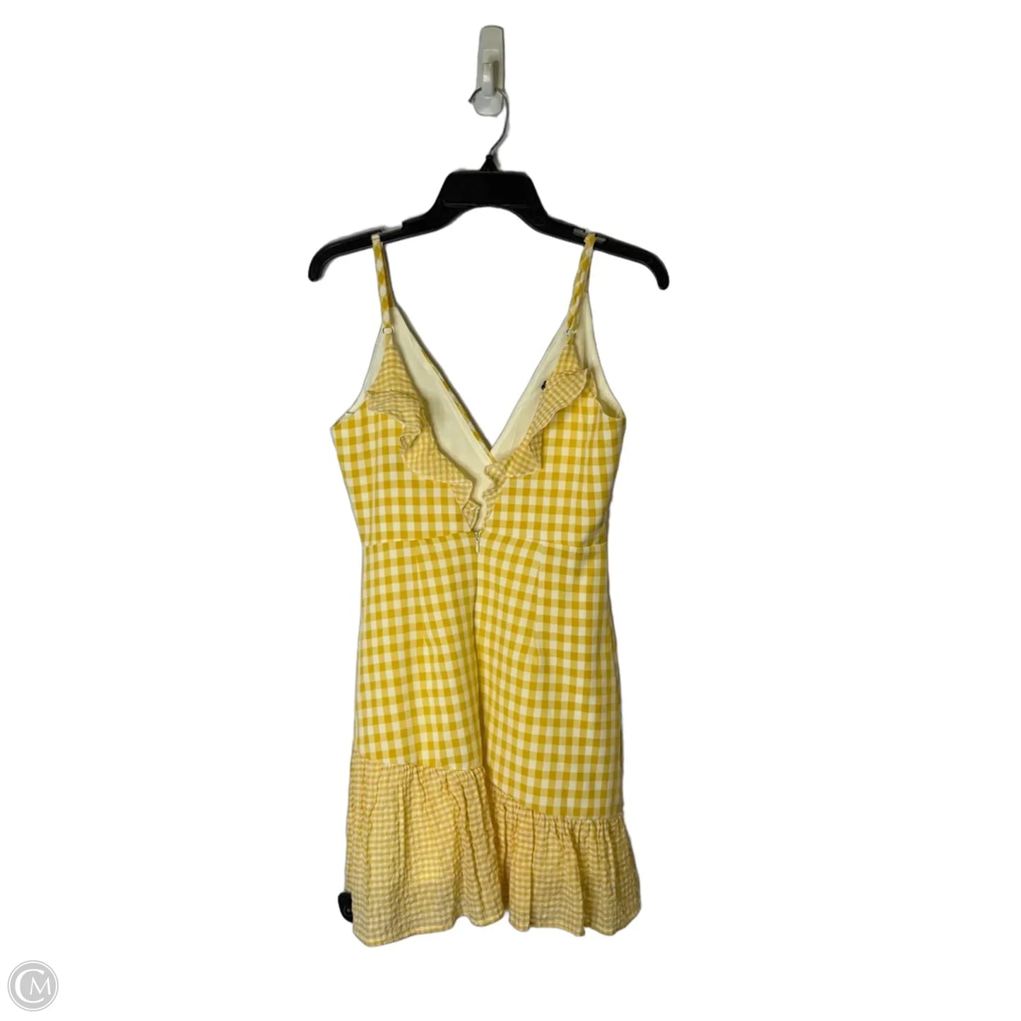Dress Casual Short By Zaful In Yellow, Size: S