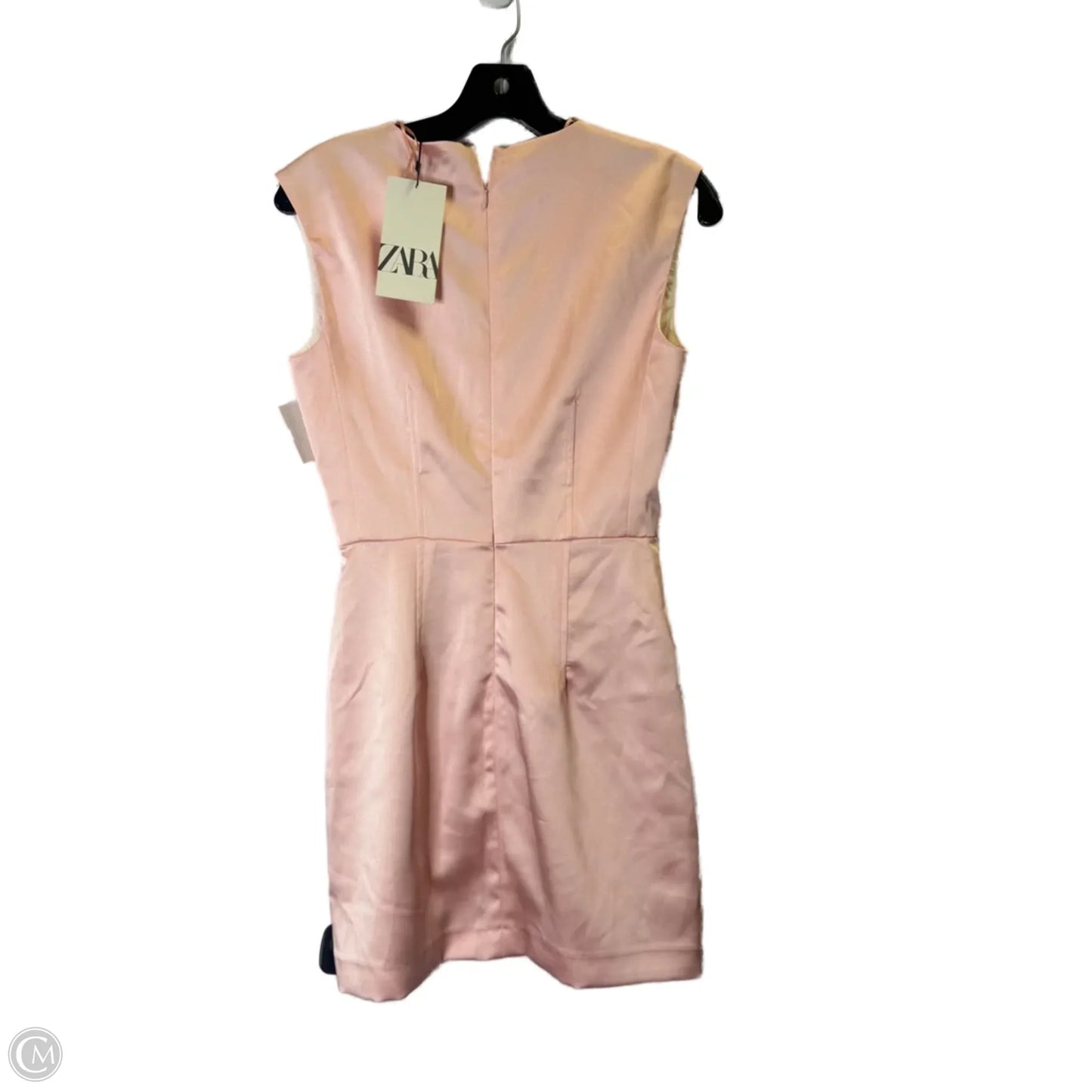 Dress Party Short By Zara In Pink, Size: S