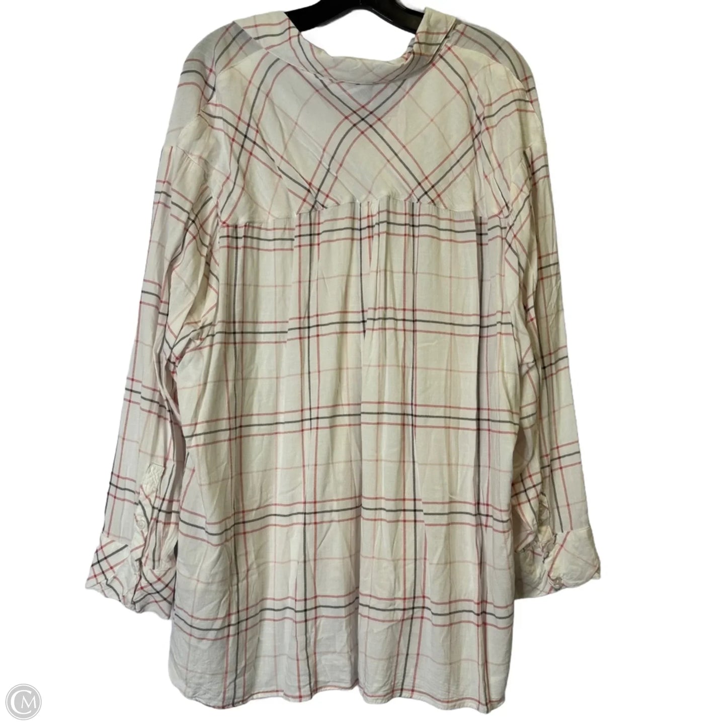 Top Long Sleeve By Torrid In Pink, Size: 3x