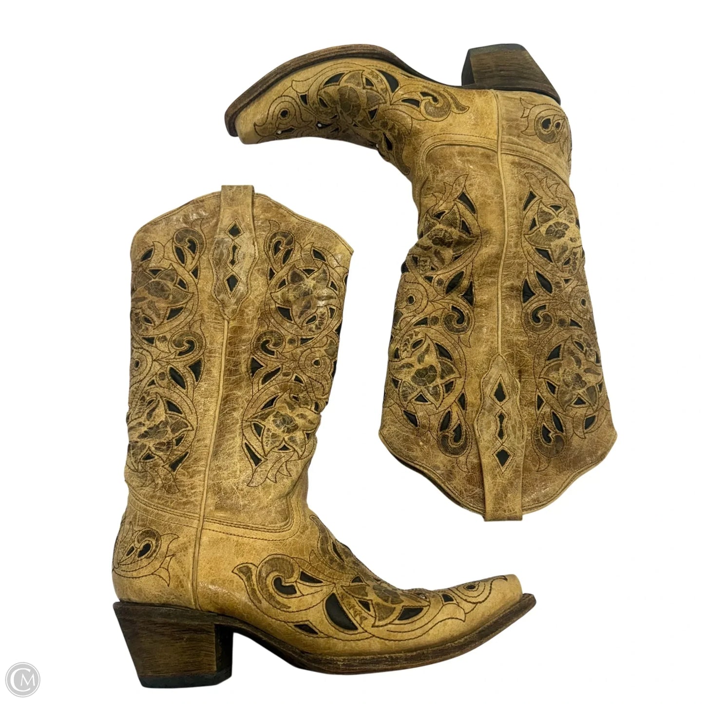 Boots Western By Corral In Brown, Size: 8.5