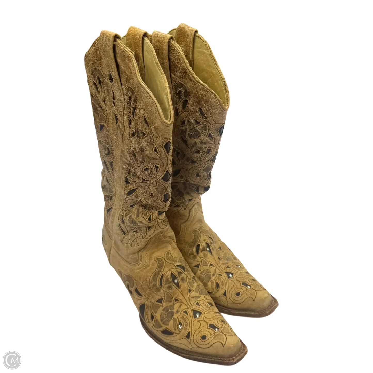 Boots Western By Corral In Brown, Size: 8.5