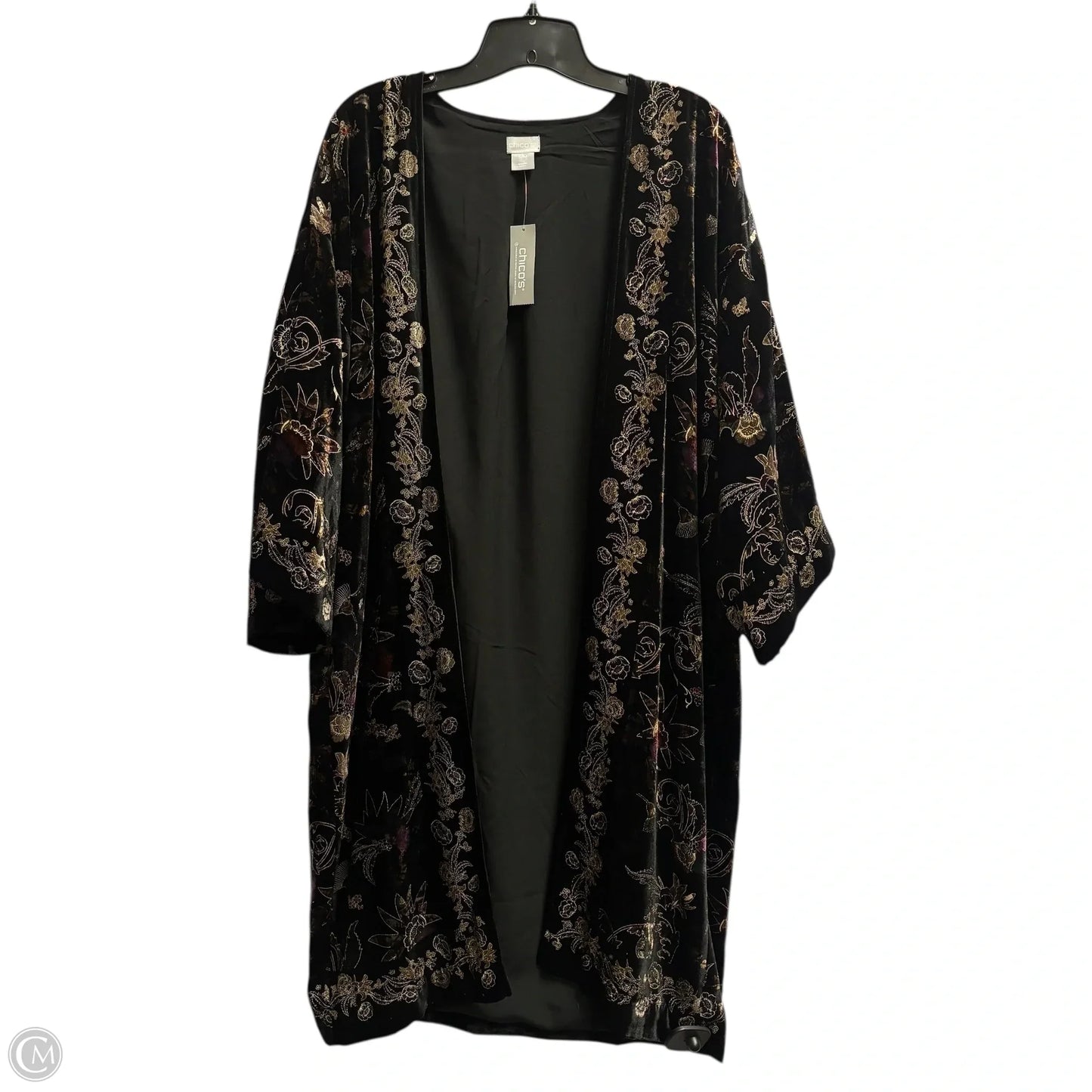 Cardigan By Chicos In Black, Size: M