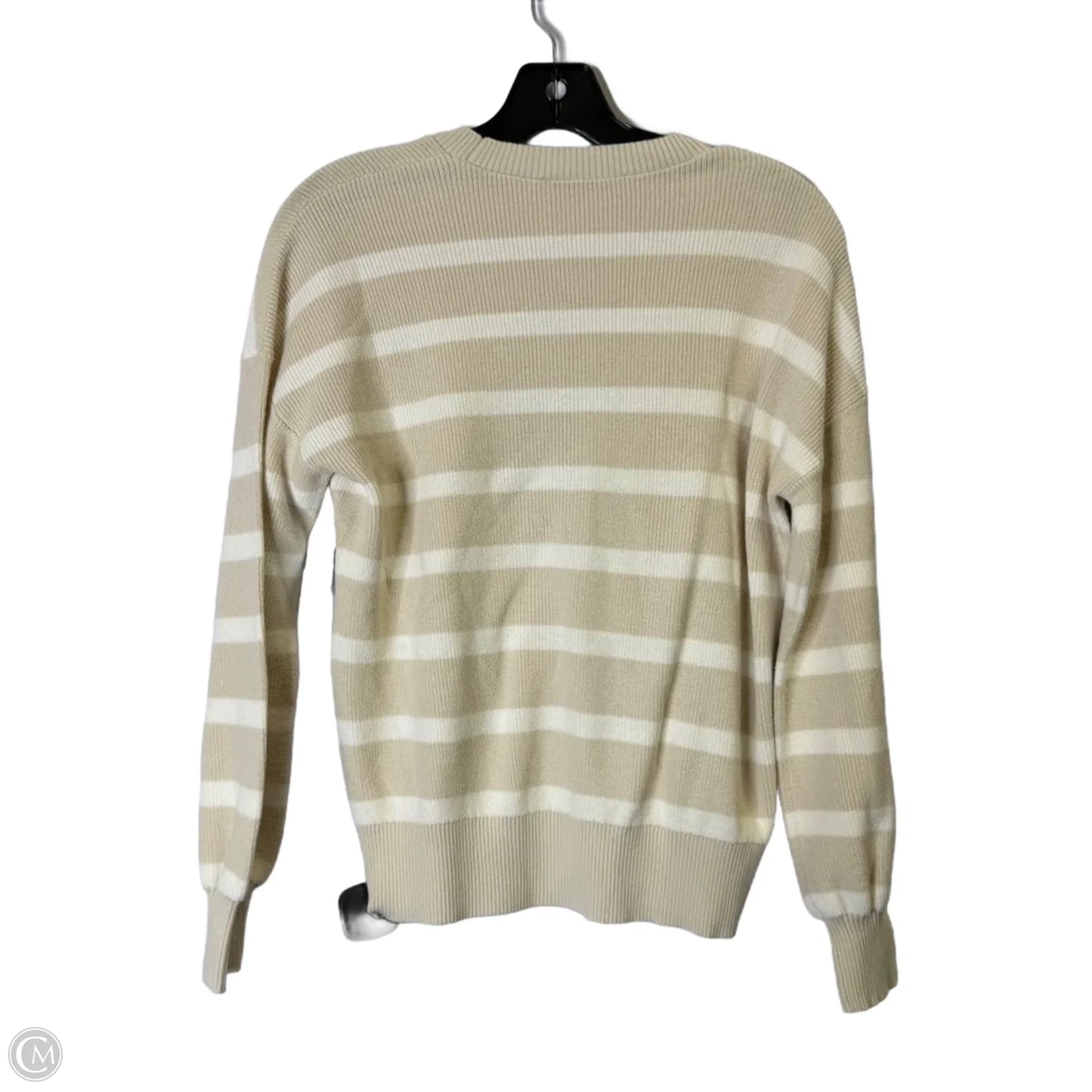 Sweater By Loft In Cream, Size: S