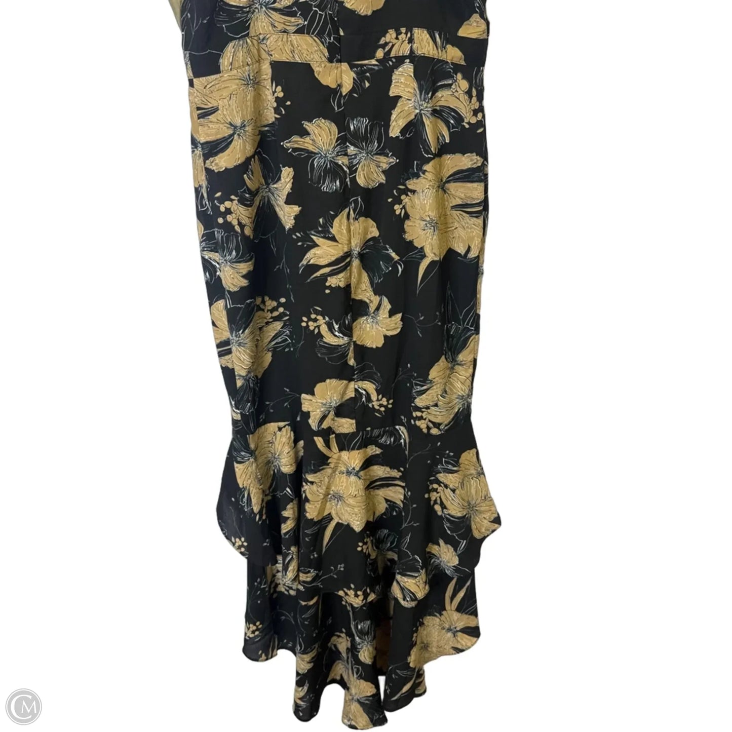 Dress Casual Maxi By Lulus In Black & Brown, Size: L