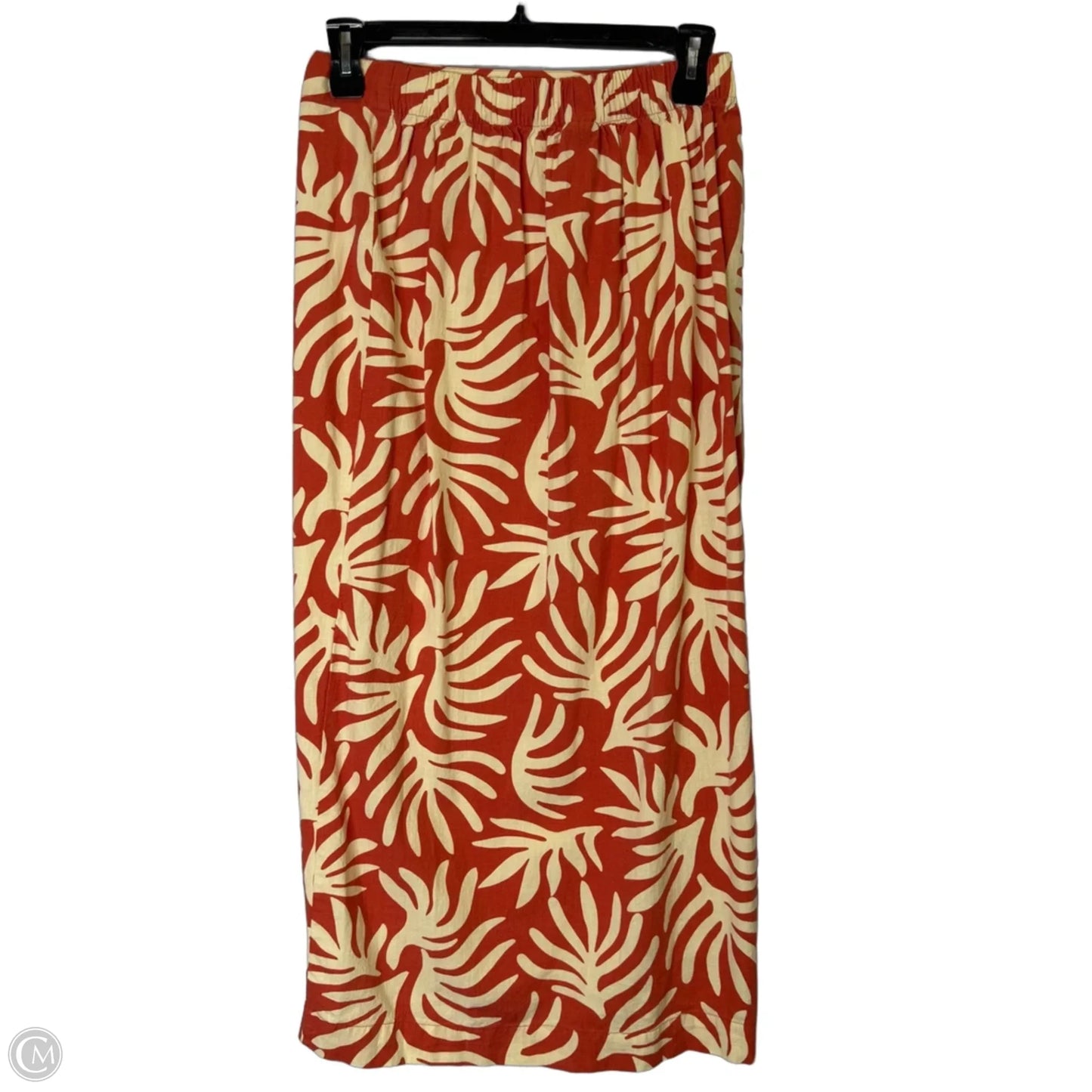Skirt Maxi By A New Day In Red, Size: M