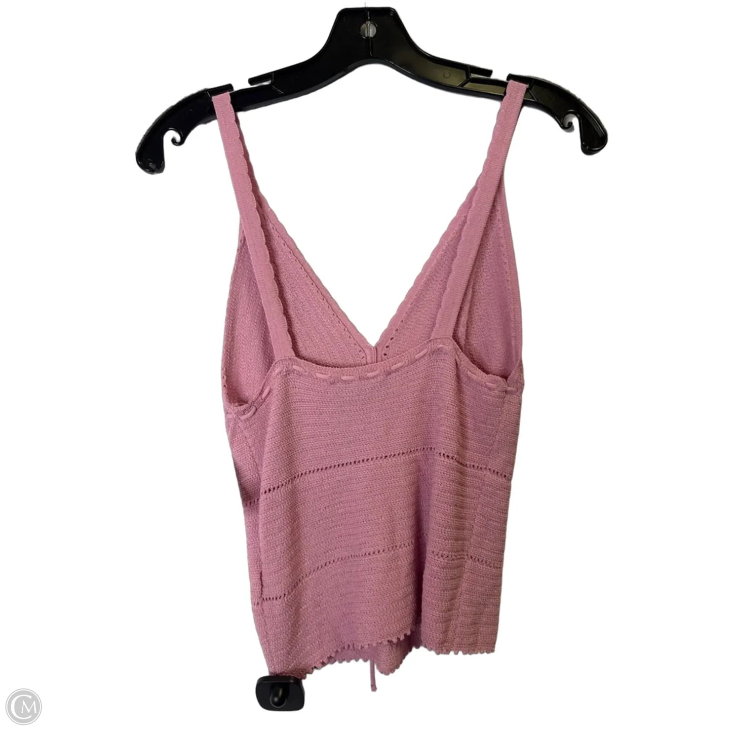 Top Sleeveless By Zara In Pink, Size: M