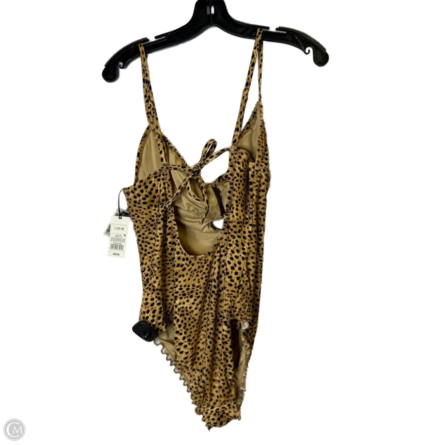 Swimsuit By Shade & Shore In Animal Print, Size: L