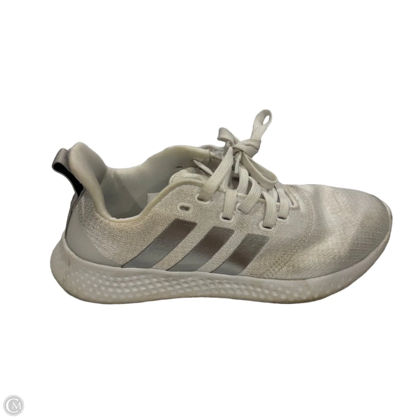 Shoes Athletic By Adidas In White, Size: 8